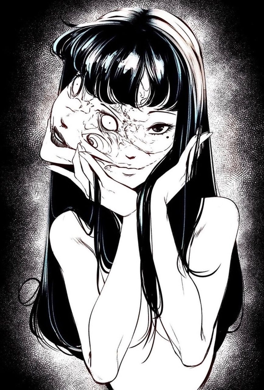 870x1280 Junji Ito Wallpaper, Phone