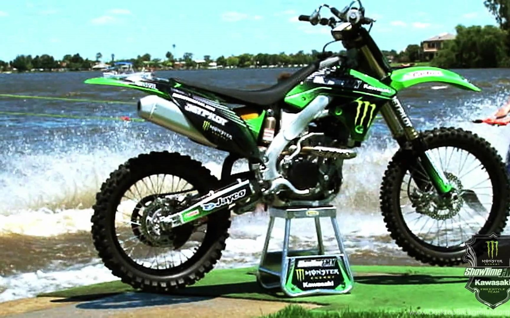 1680x1050 High Resolution Kawasaki Dirt Bike Monster Energy Wallpaper HD 8. Desktop Background, Desktop