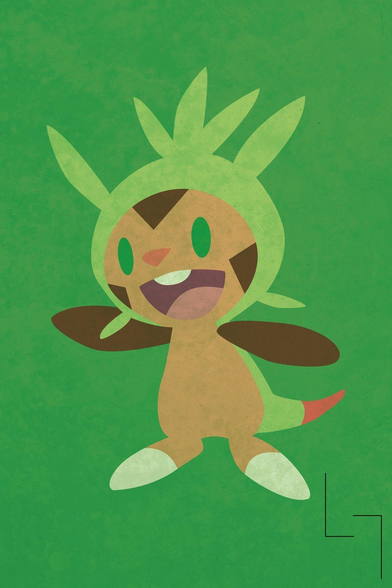 1280x1920 Chespin X & Y Starters by JHTY23. Pokemon, Phone