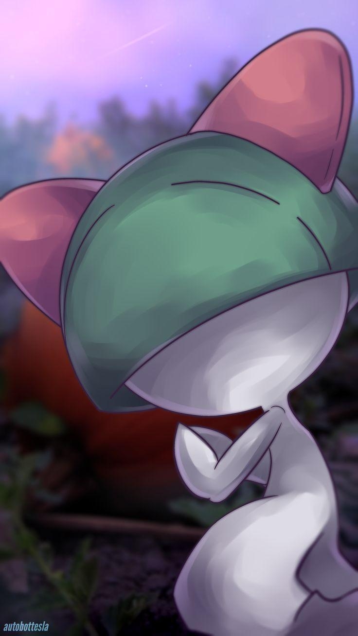 740x1310 best Ralts image. Fan art, Fanart and Pokemon games, Phone