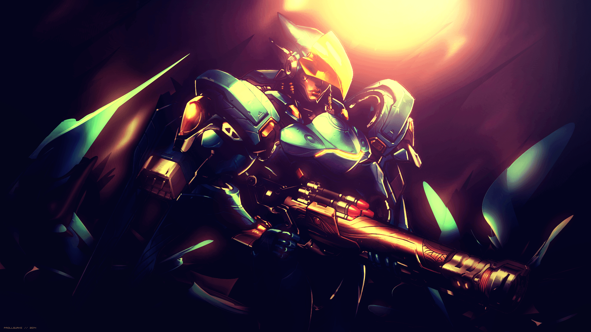 1920x1080 Pharah (Overwatch) HD Wallpaper, Desktop