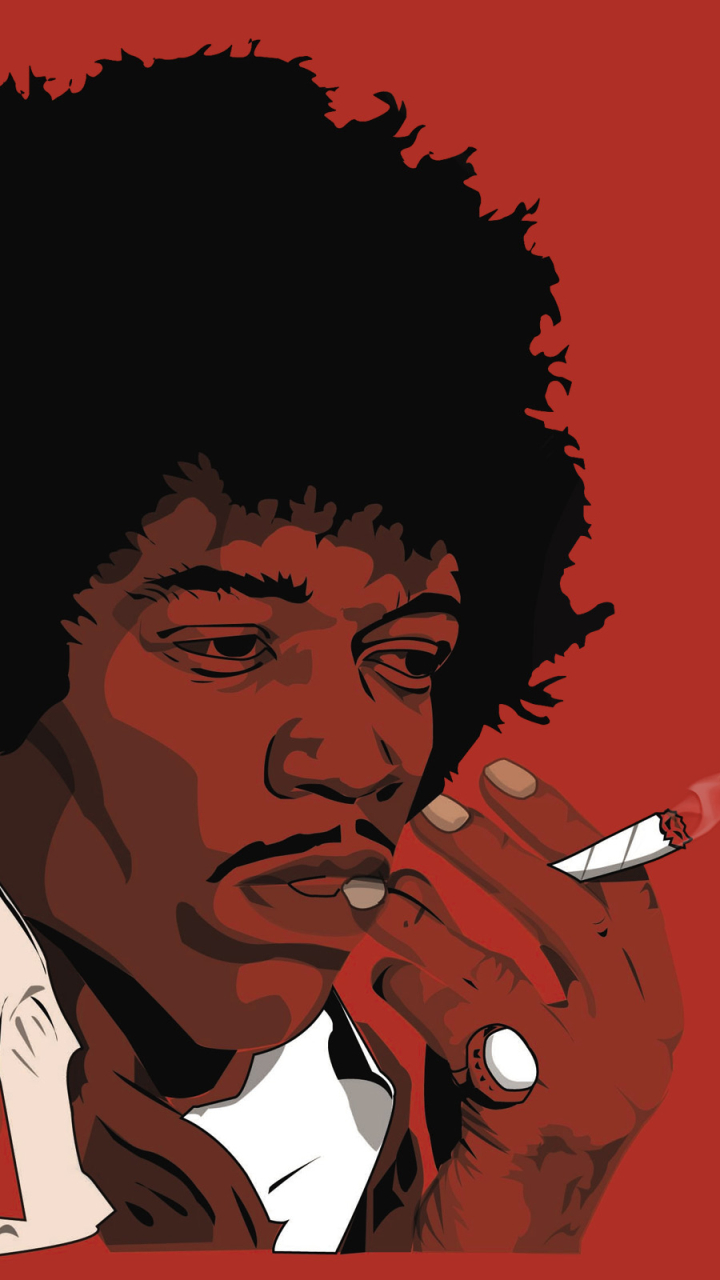 720x1280 Jimi Hendrix iPhone Wallpaper, Phone