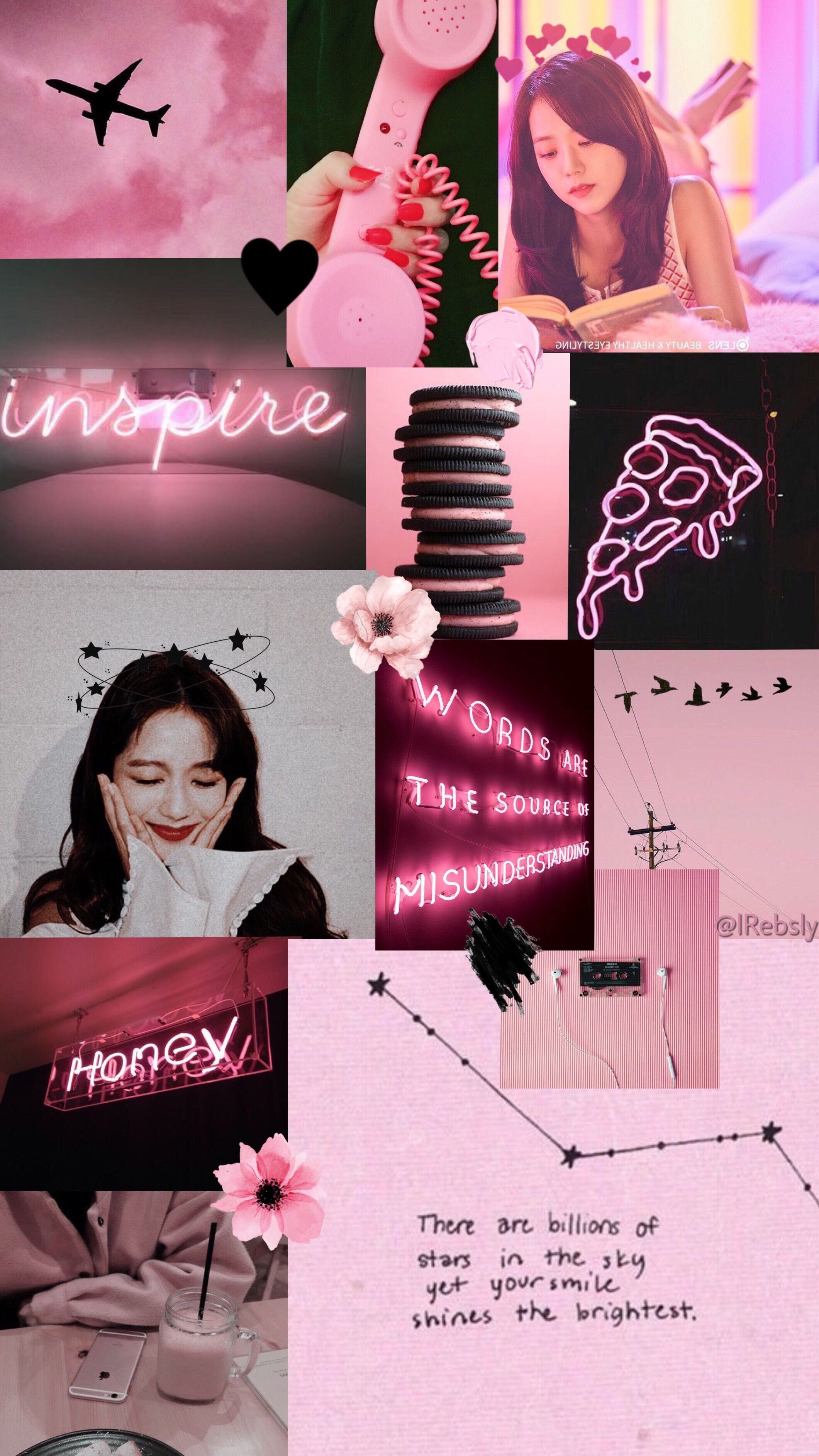 2130x3780 jisoo#blackpink#bp#black#pink#wallpaper#aesthetic. Pink wallpaper, Phone