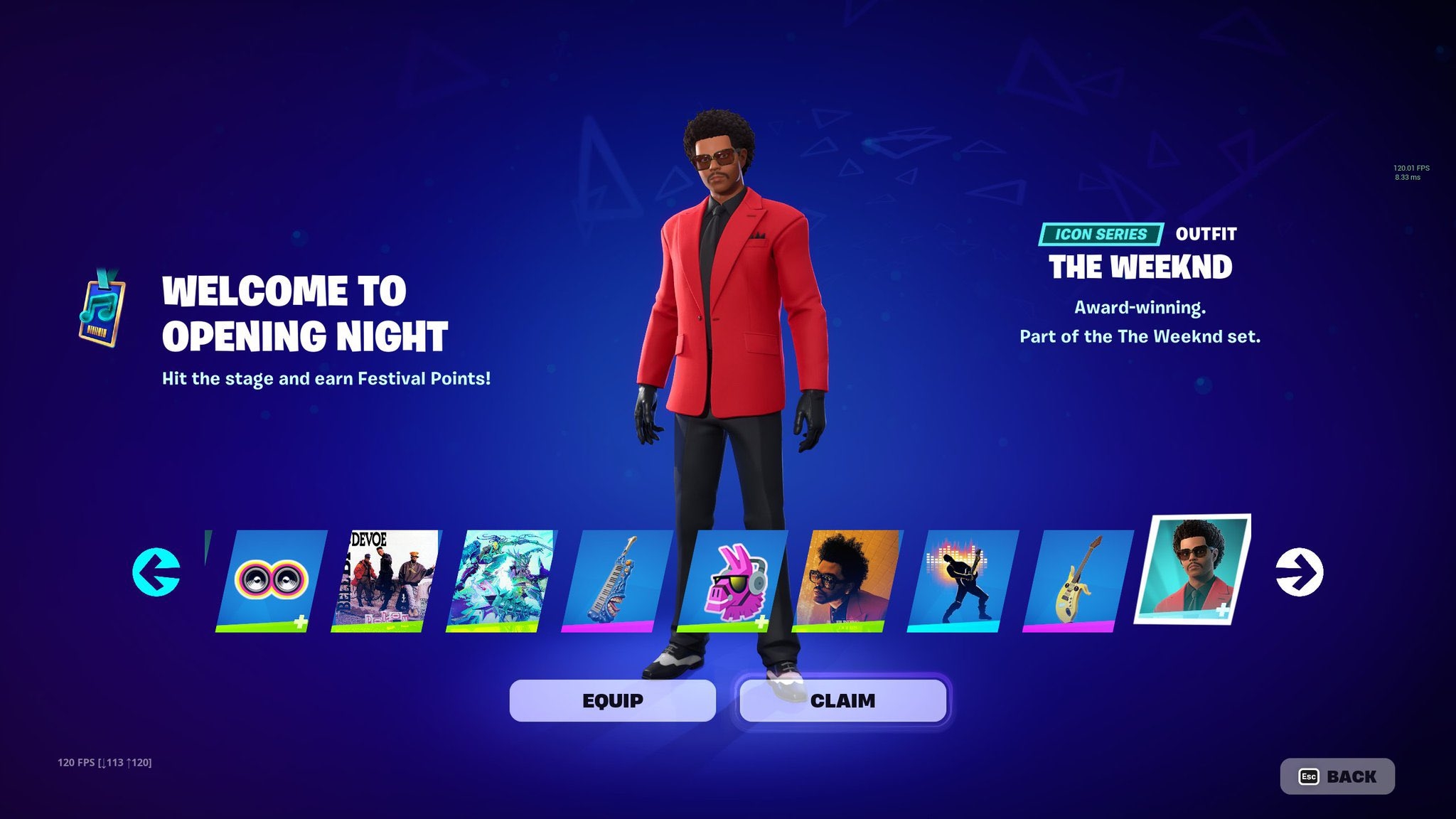 2050x1160 The Weeknd Fortnite wallpaper, Desktop