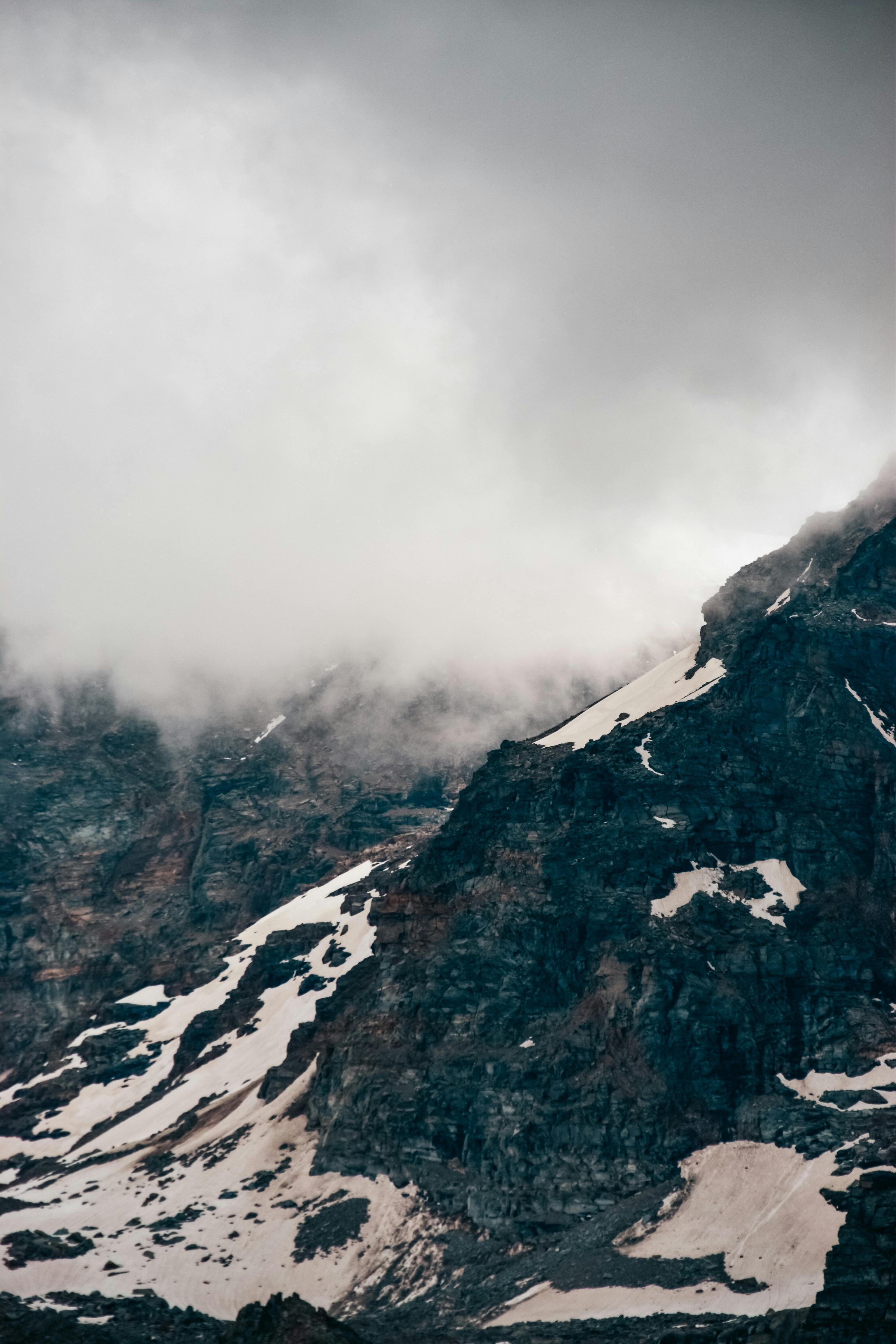 3080x4610 Mountains in Clouds · Free, Phone