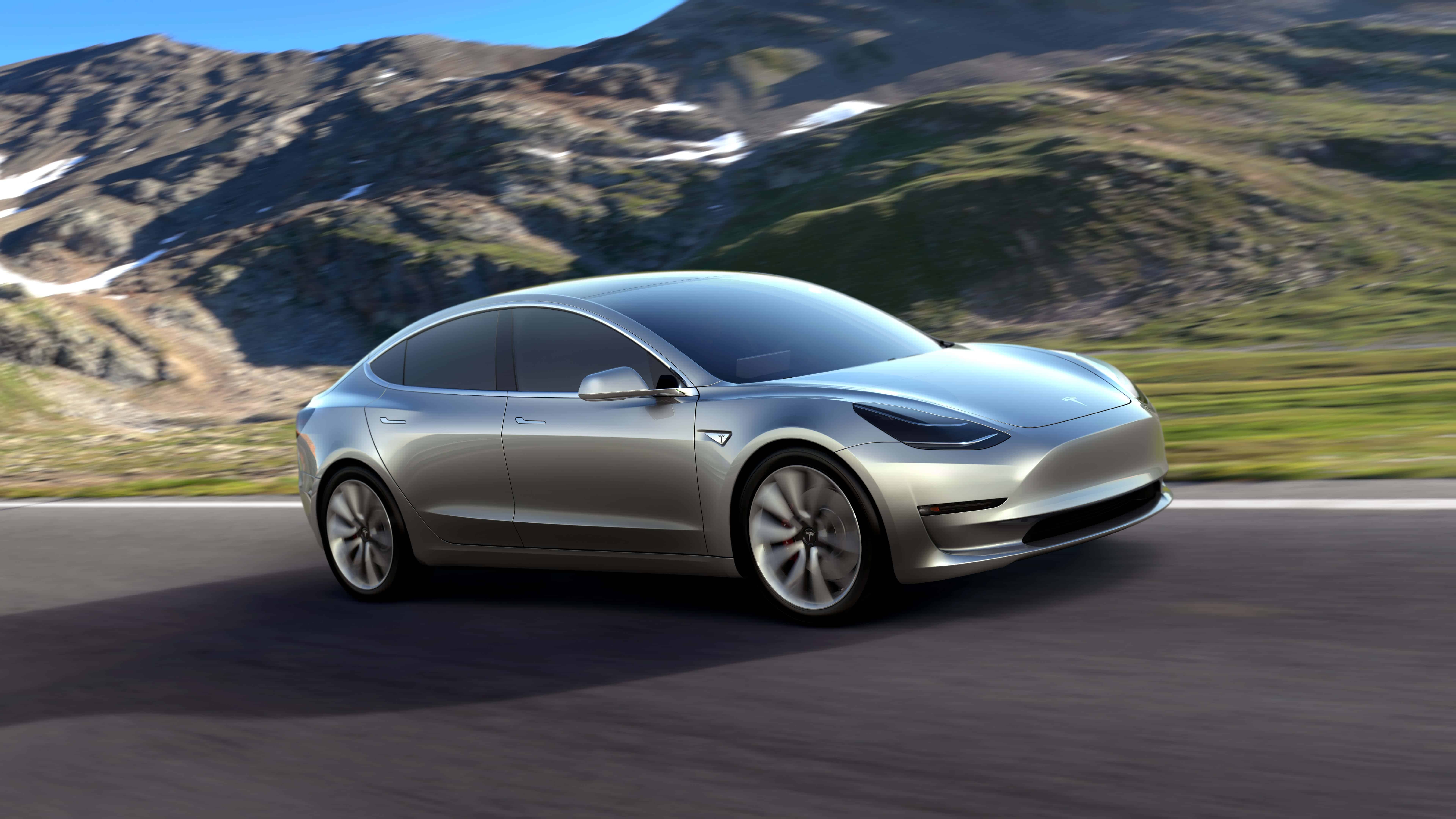 7680x4320 Tesla Model 3 UHD 8K Wallpaper, Desktop