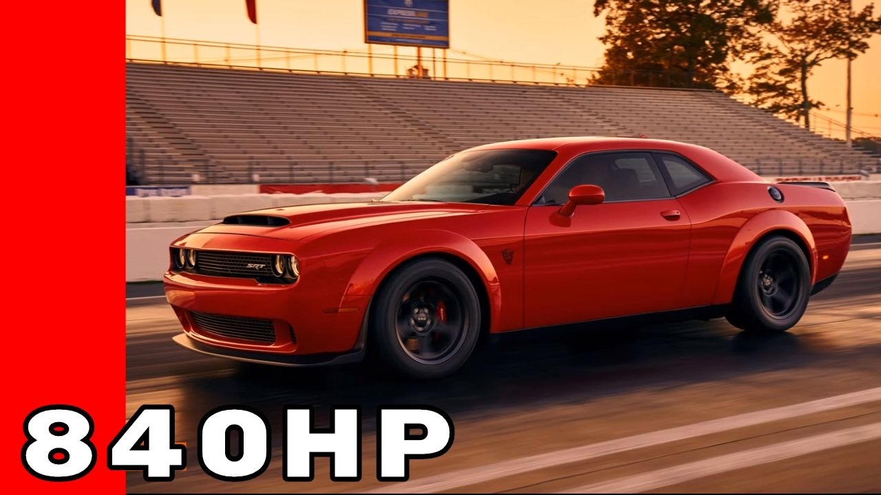 1280x720 Dodge Challenger Demon Photo & Horsepower Leaked, Desktop