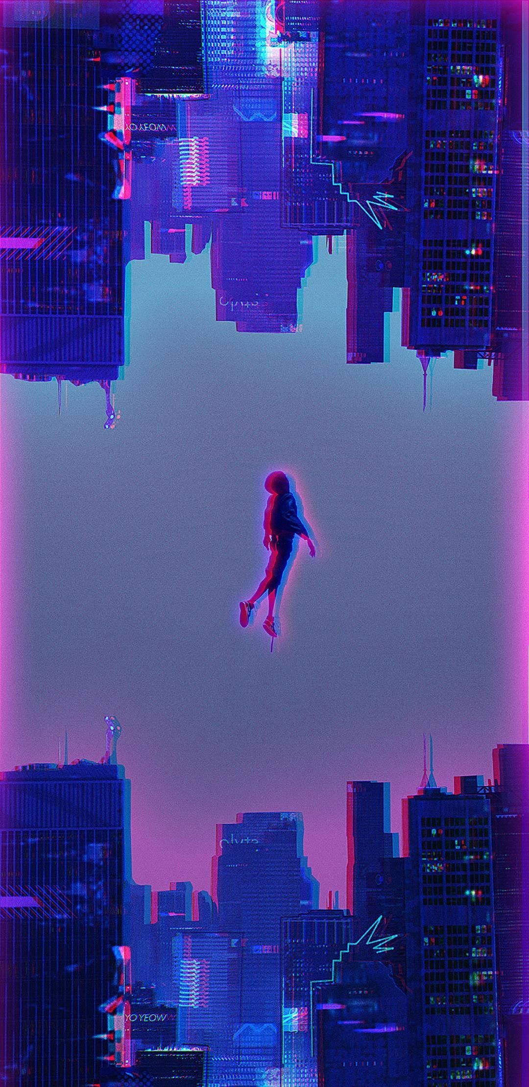 1080x2220 Spider Man: Into The Spider Verse, Phone