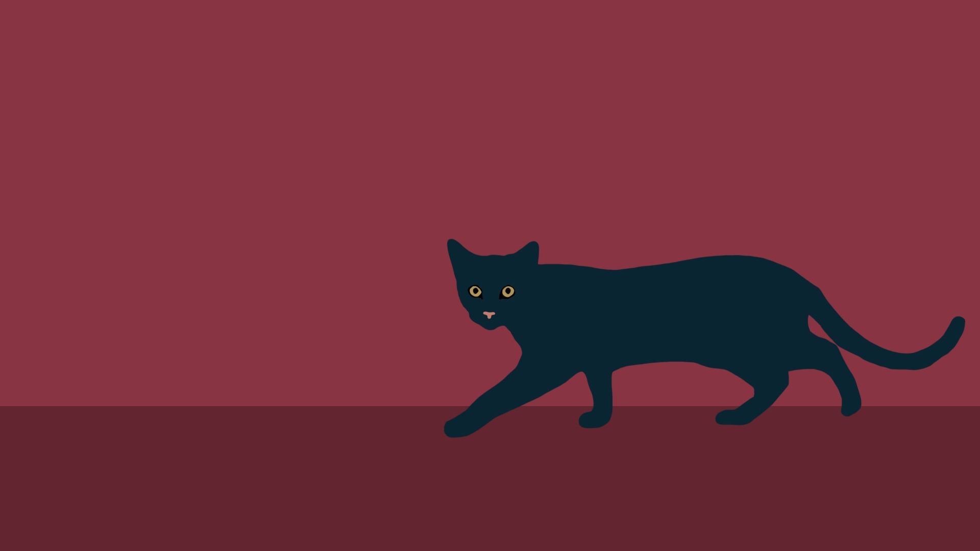 1920x1080 Minimalist Cat Wallpaper Free Minimalist Cat Background, Desktop