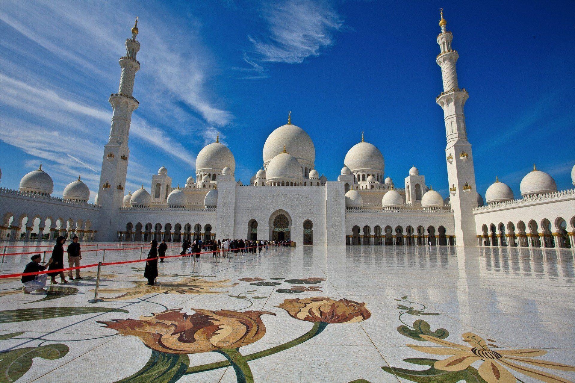 1920x1280 Sheikh Zayed Mosque in Abu Dhabi, United Arab Emirates wallpaper, Desktop