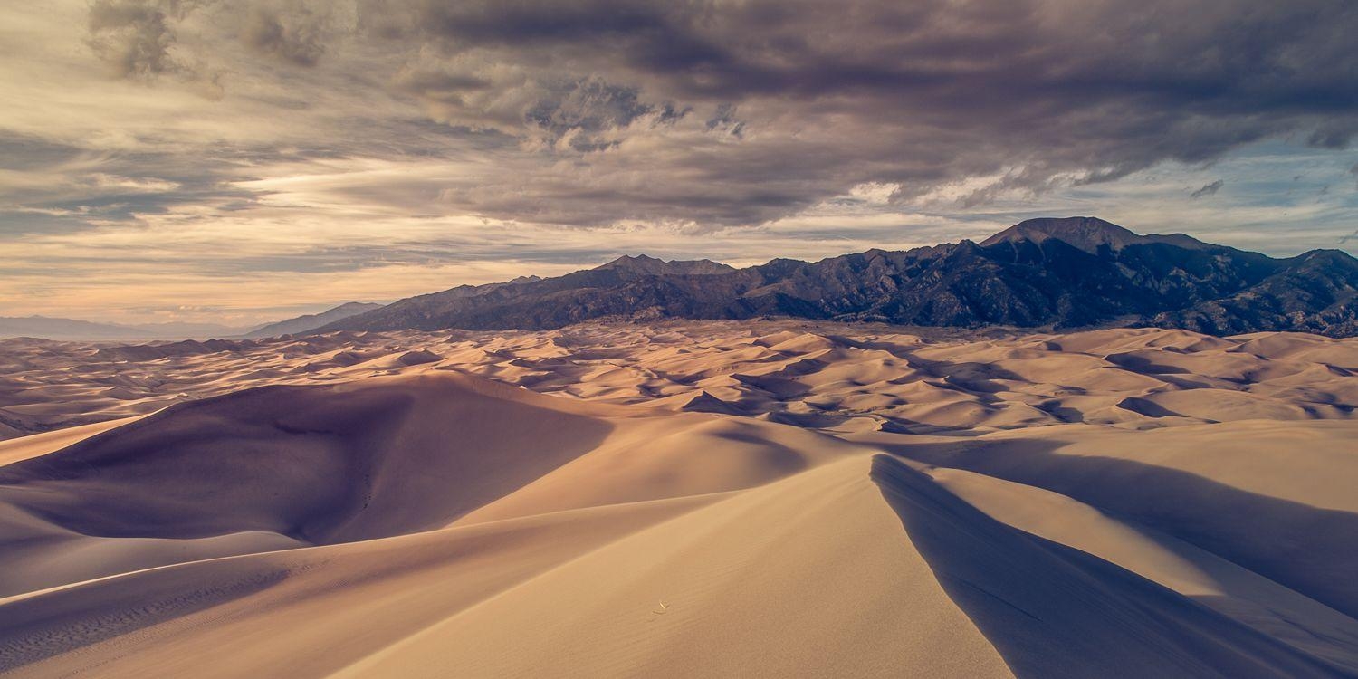 1500x750 06.13.15 Great Sand Dunes National Park HD Background for PC, Dual Screen