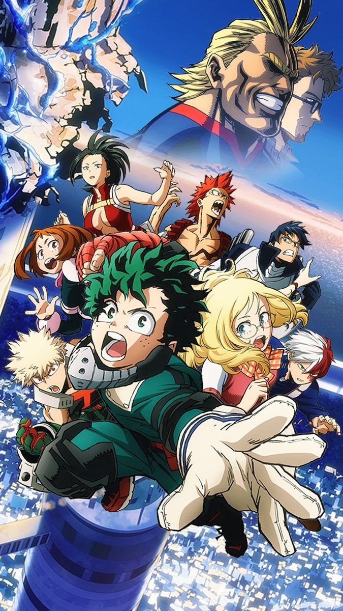 680x1200 My Hero Academia: Two Heroes Wallpaper, Phone