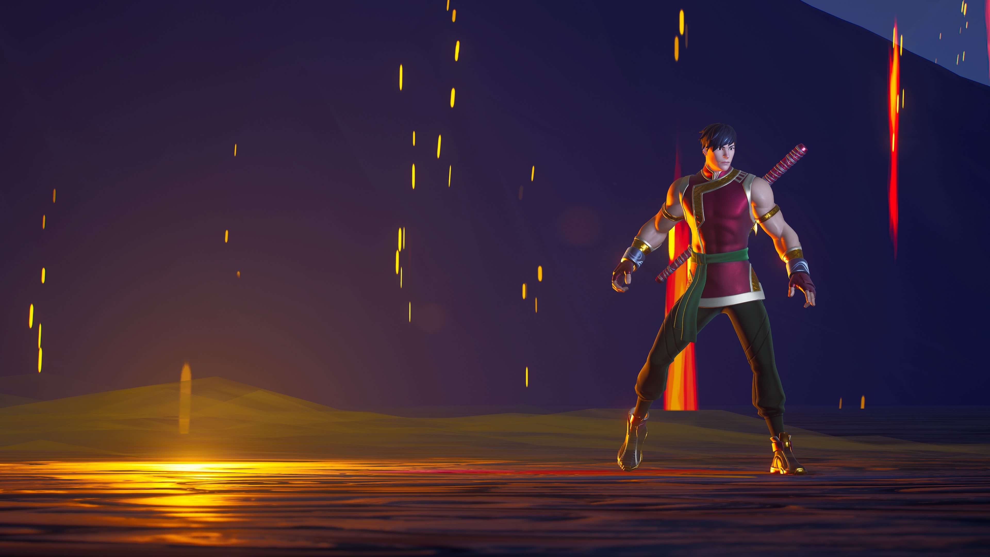 3840x2160 Shang Chi Fortnite Wallpaper, Desktop