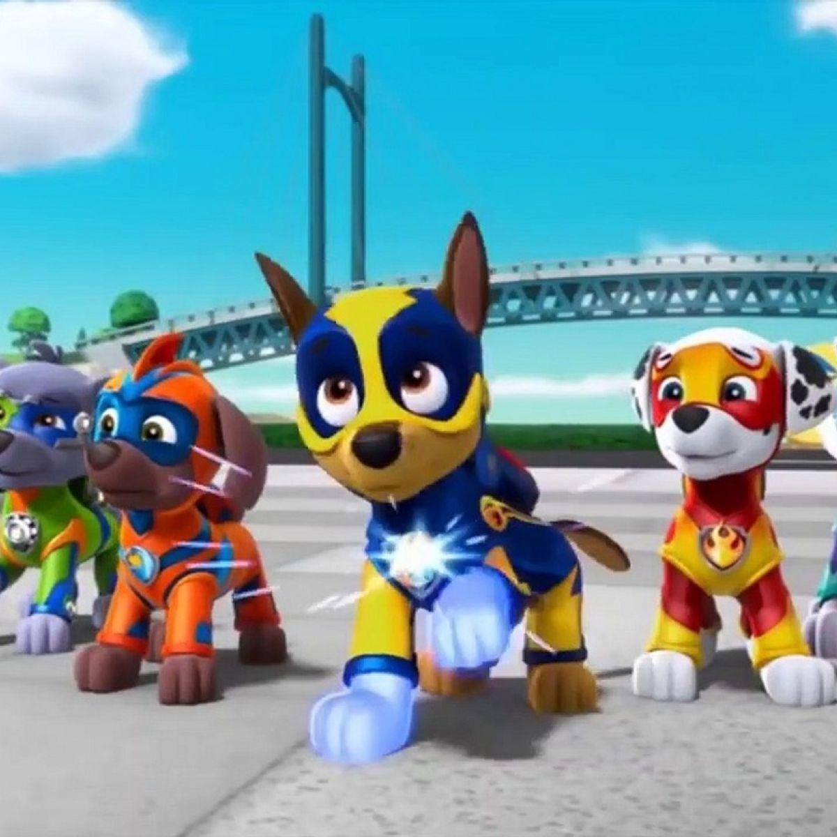 1200x1200 Paw Patrol: Mighty Pups: Cartoon canines in fascistic mission, Phone