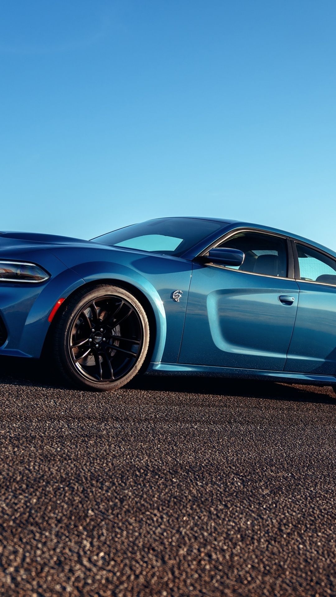 1080x1920 Blue car, Dodge Charger SRT Hellcat, 2019 wallpaper. Charger srt hellcat, Dodge charger srt, Charger srt, Phone