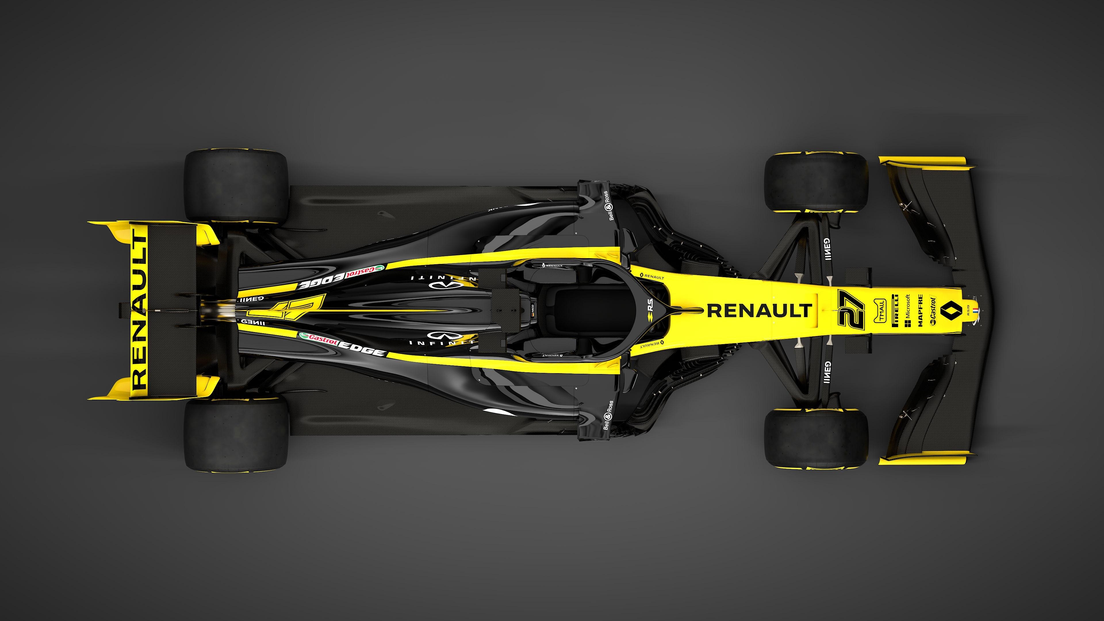 3840x2160 Renault RS19 F1 car launch picture, Desktop