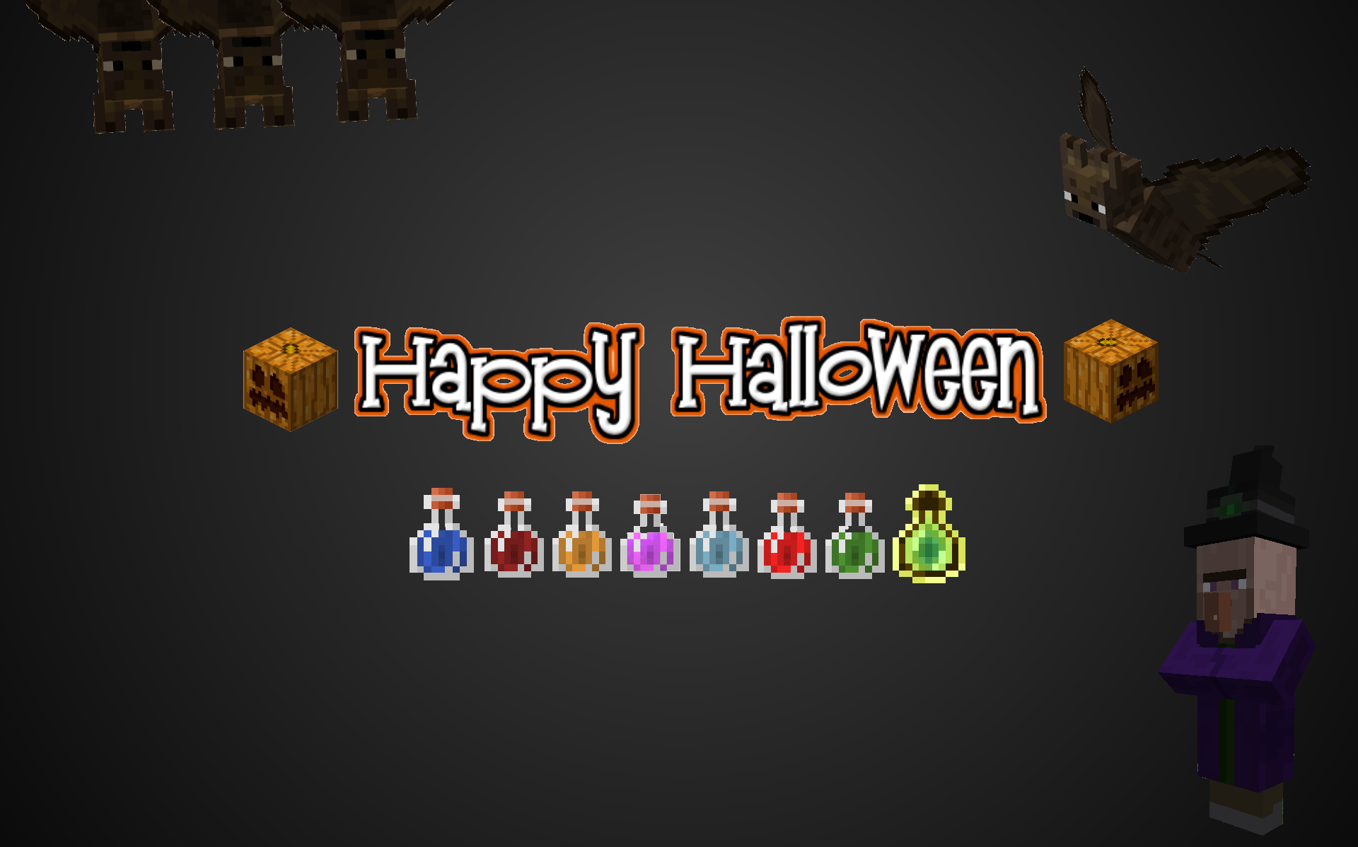 1920x1200 Minecraft Halloween Wallpaper Free Minecraft Halloween Background, Desktop