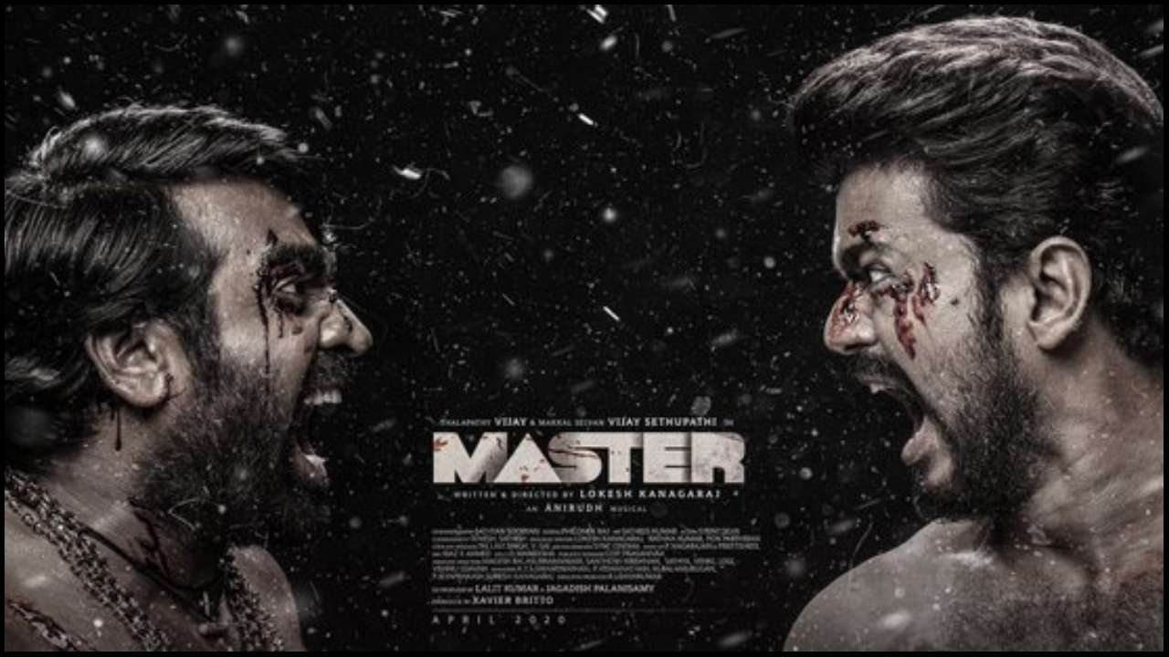 1280x720 Master' third look: Vijay Sethupathi and Thalapathy Vijay's fight is raw and bloody, Desktop