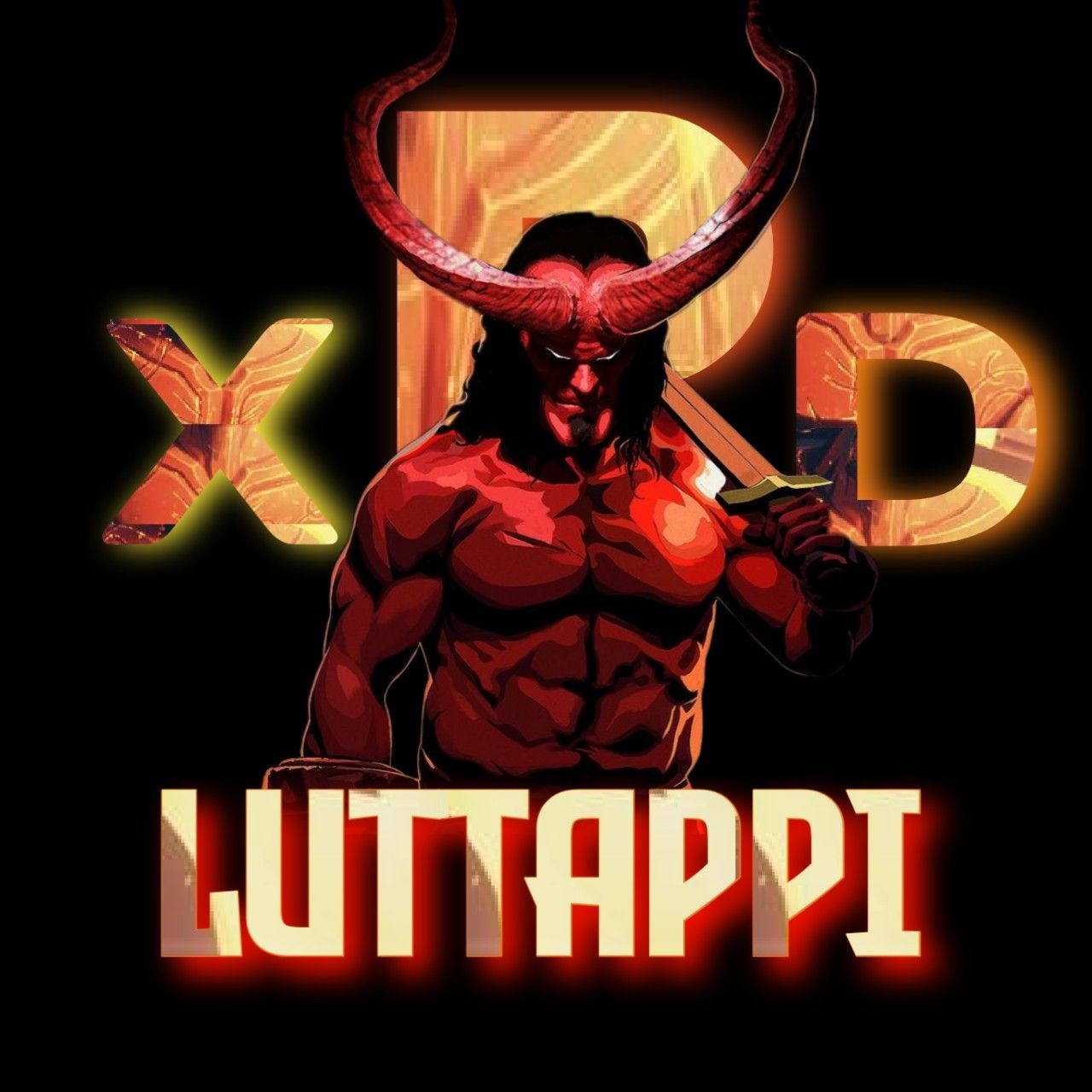 1280x1280 Luttappi. Hellboy logo, Character, Darth, Phone