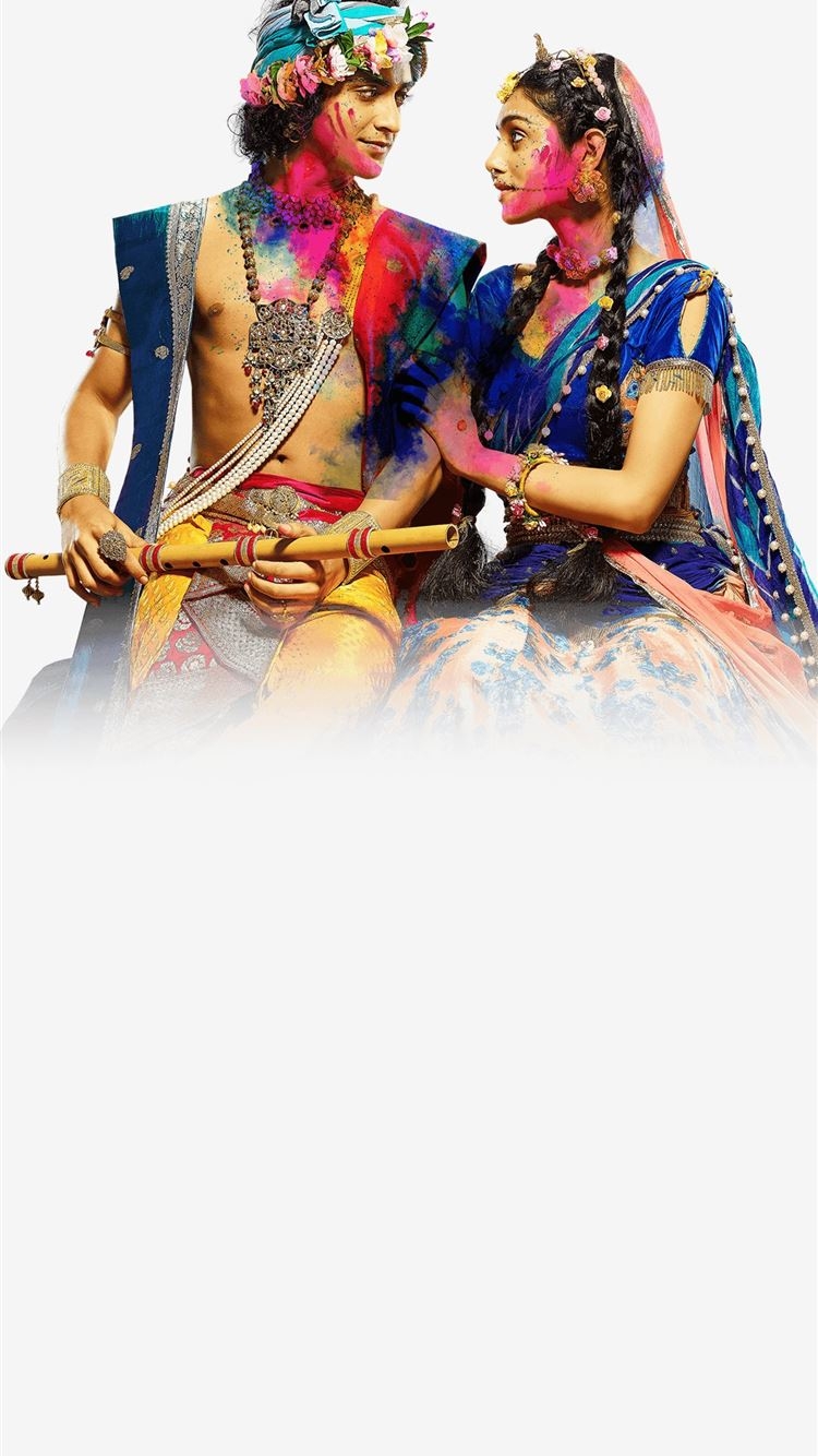 750x1340 king Radha Krishna Image HD 3D Star Bharat iPhone Wallpaper Free Download, Phone