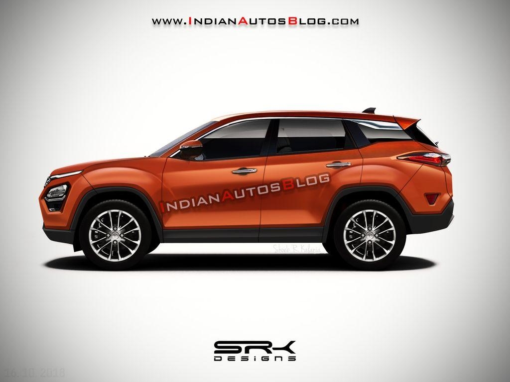 1030x770 Tata Harrier Production Model Rendered In Five Different Colours, Desktop