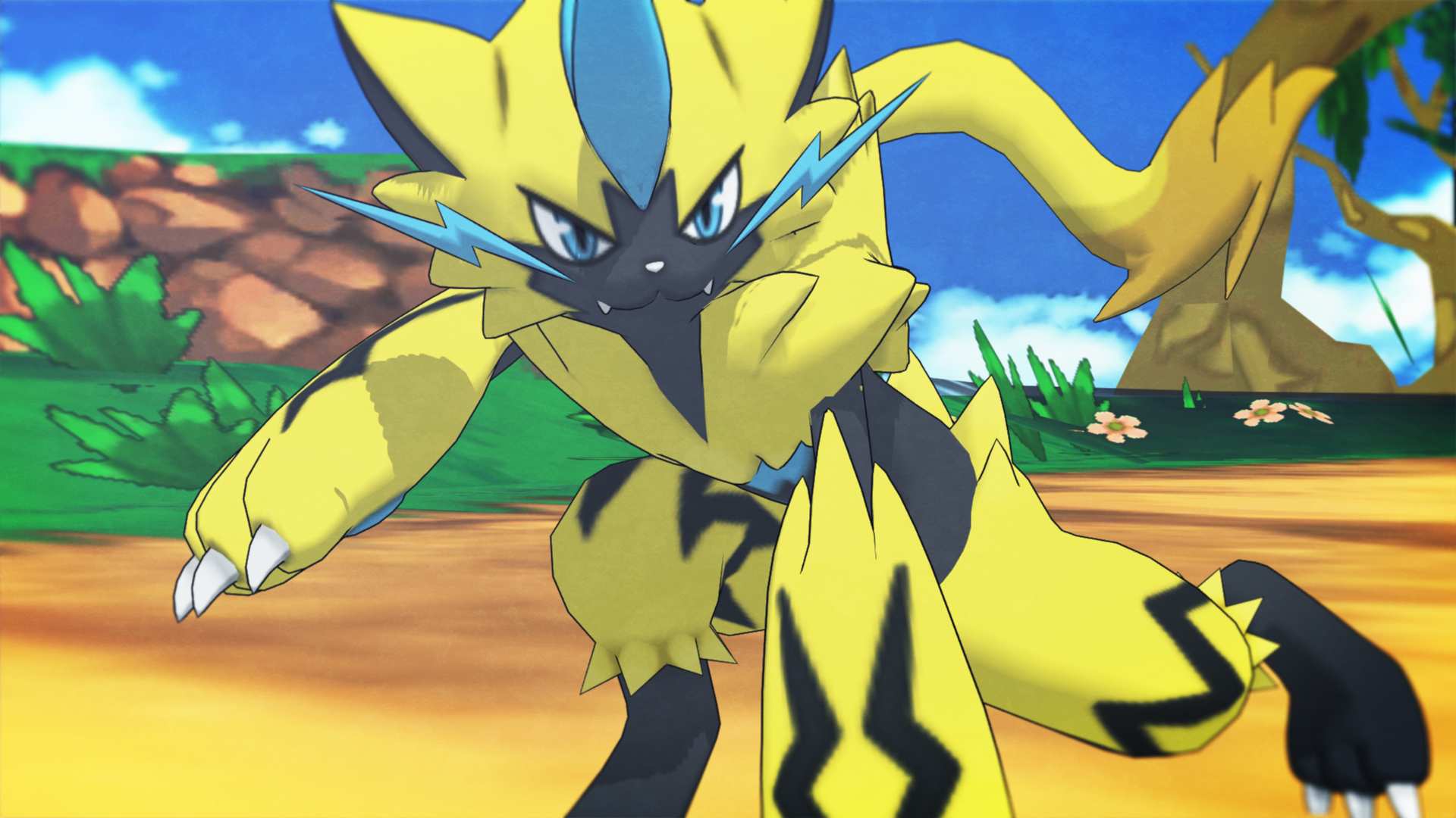 1920x1080 Zeraora (Pokemon Ultra Sun and Moon) Rebuilt, Desktop