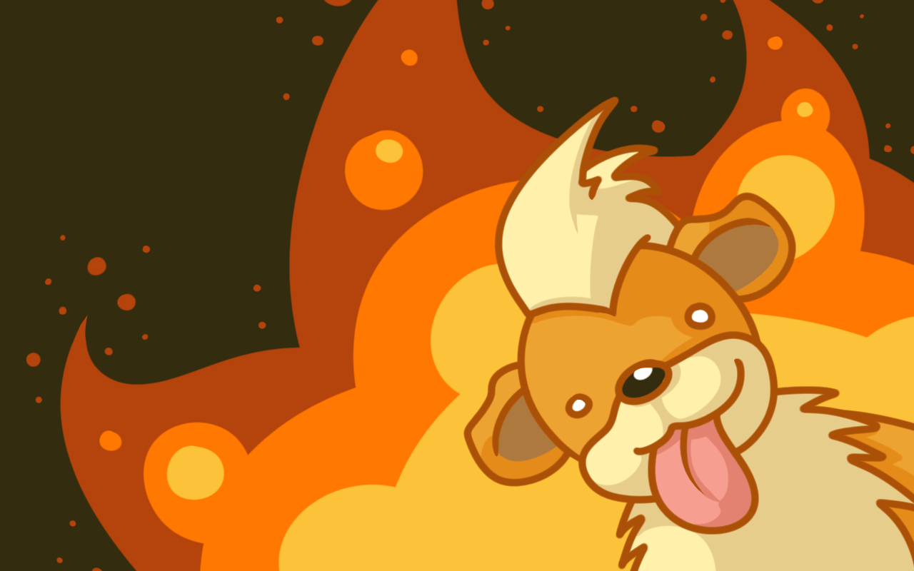 1280x800 Derpy Growlithe Wallpaper, Desktop