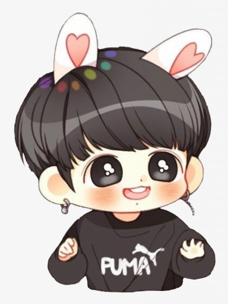 770x1030 Free download Bts Jungkook Cute Chibi Btsjungkook Transparent PNG, Phone