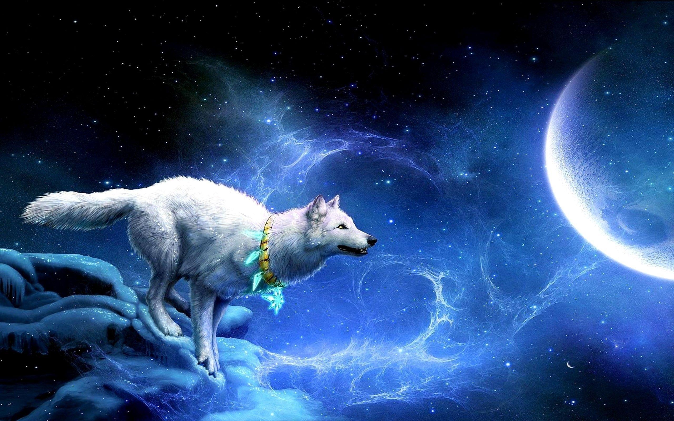 2560x1600 Wolf Fantasy wallpaper, Desktop