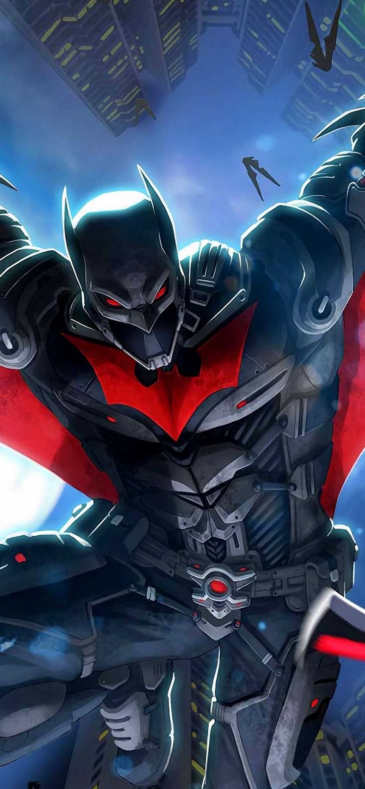 740x1600 Batman Beyond Wallpaper. Batman armor, Batman beyond, Batman, Phone