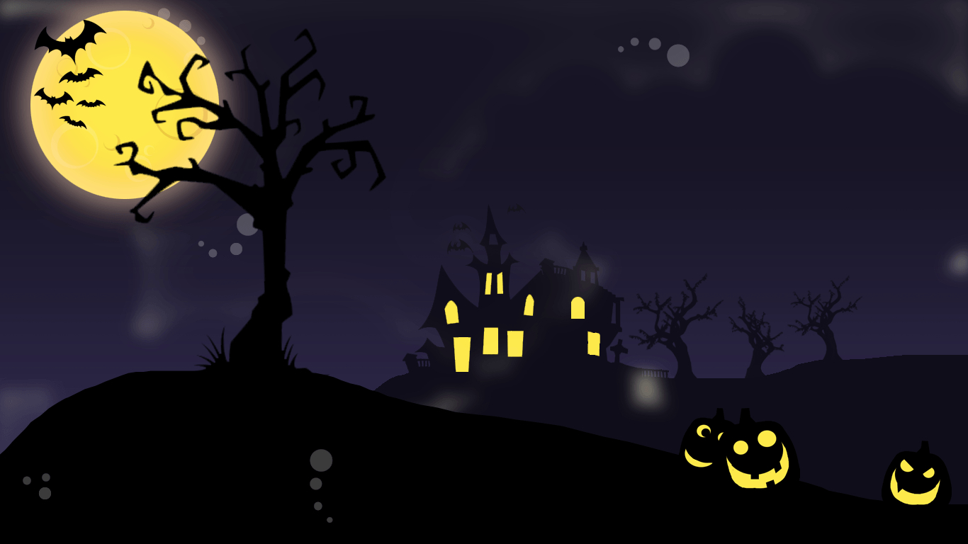 1370x770 Halloween Wallpaper Desktop. Scene. Halloween wallpaper, Desktop