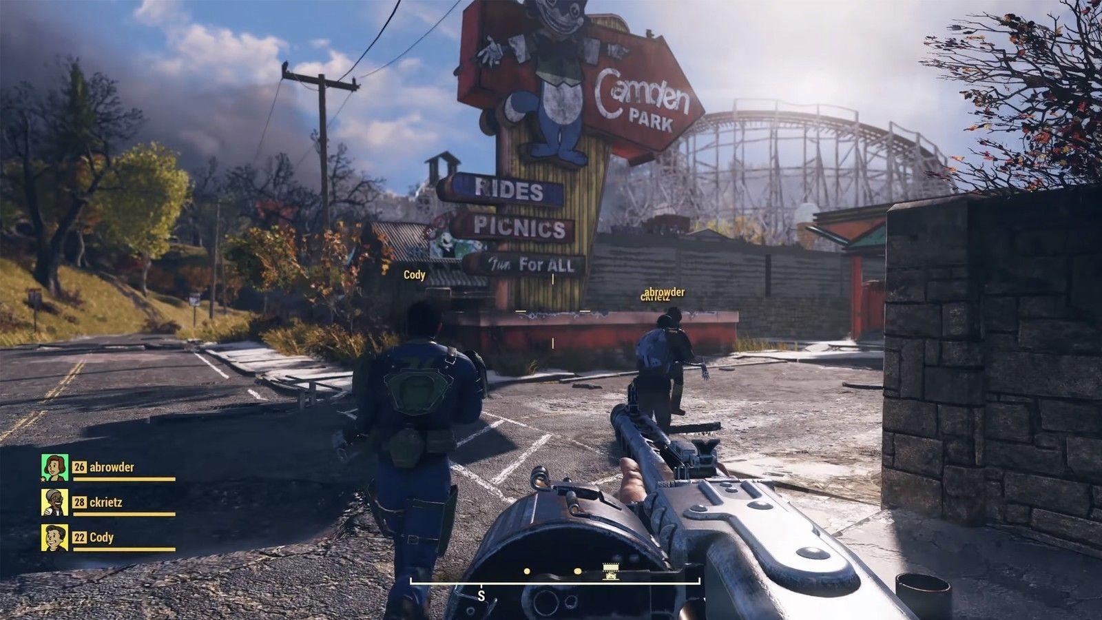 1600x900 Fallout 76 weapons, crafting, and mods explained, Desktop