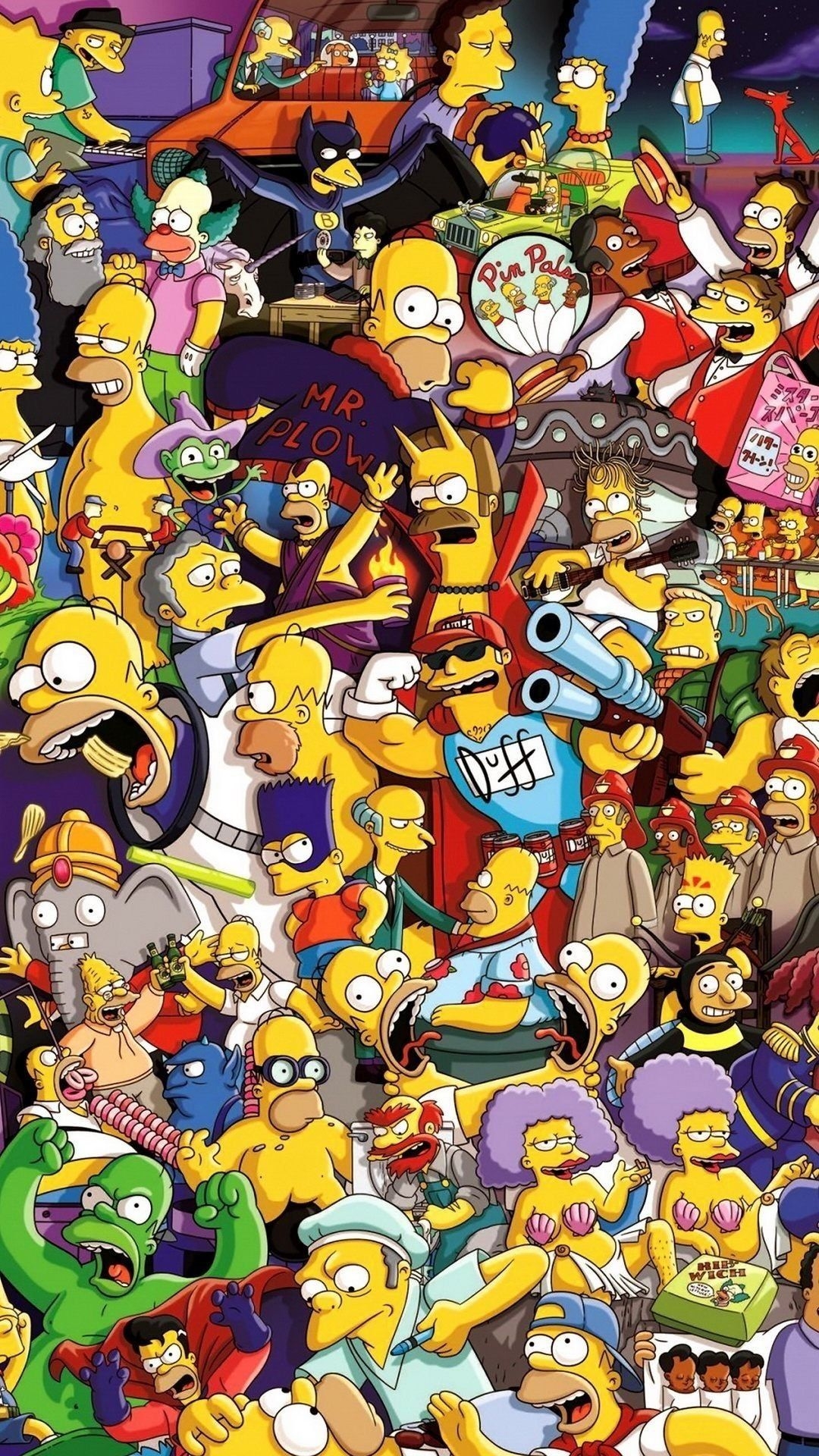 1080x1920 Simpsons Wallpaper For iPhone 11, Phone