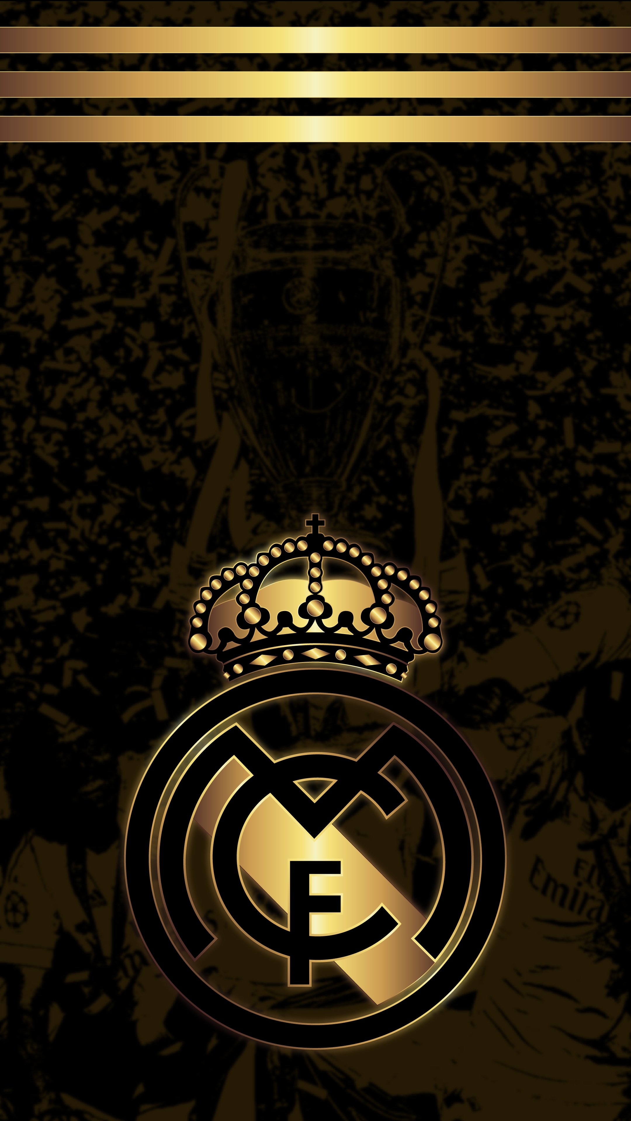 2160x3840 Real Madrid Logo Wallpaper and Background 4K, HD, Dual Screen, Phone