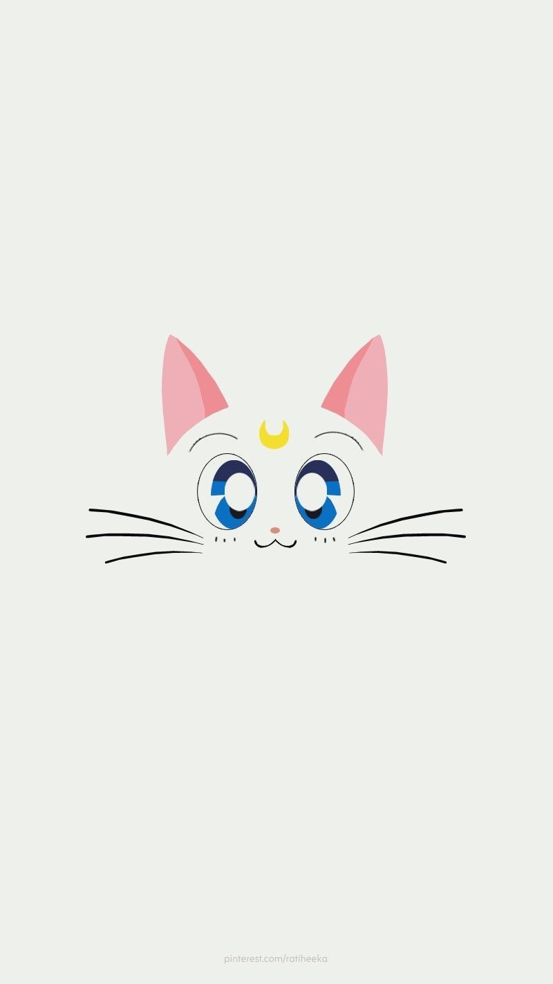 800x1430 Artemis #sailormoon #anime. Sailor moon wallpaper, Sailor moon cat, Sailor moon art, Phone