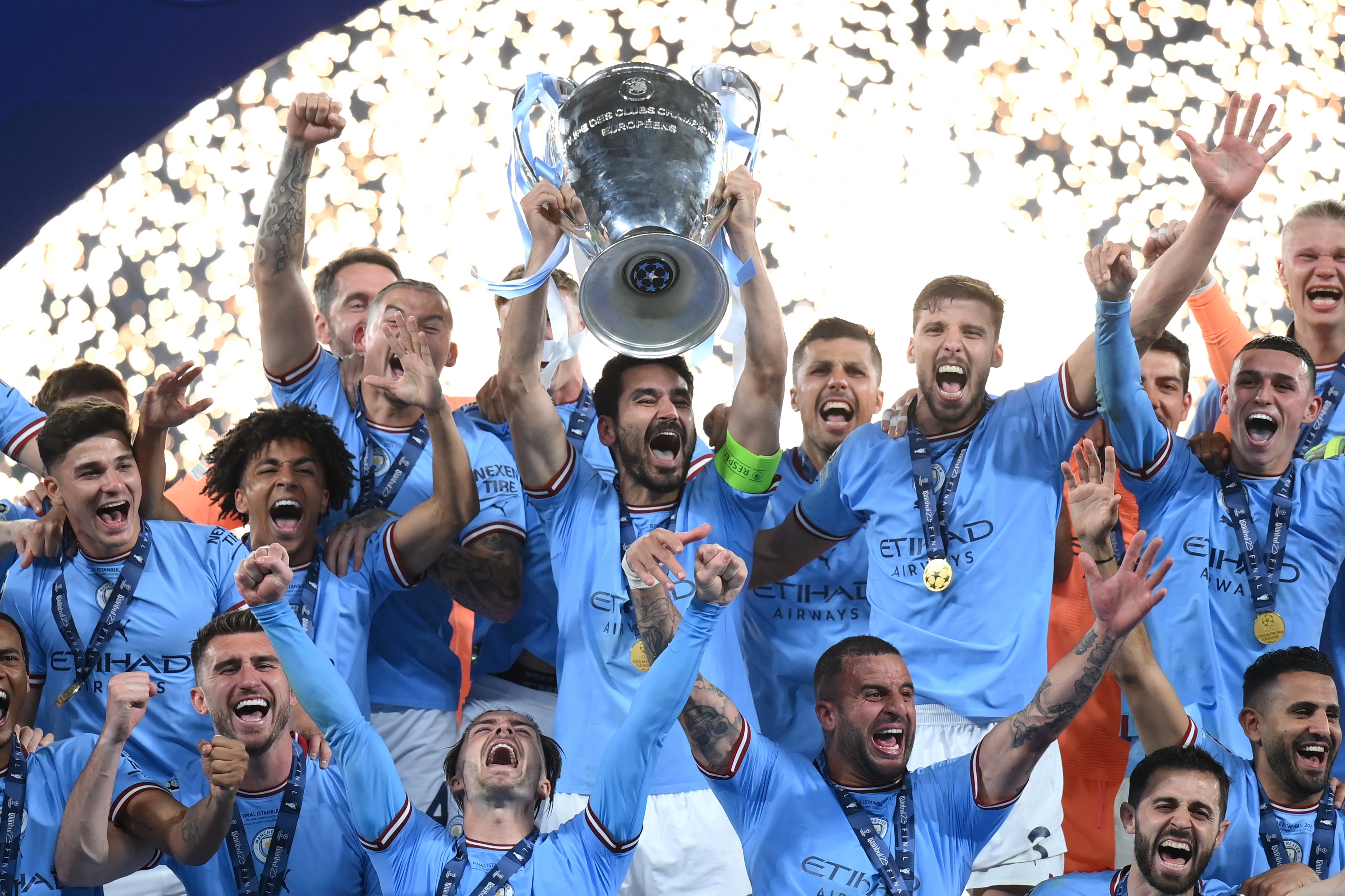 3730x2480 Manchester City Became The Latest Treble Winning Team In History After Winning The UEFA Champions League, Desktop