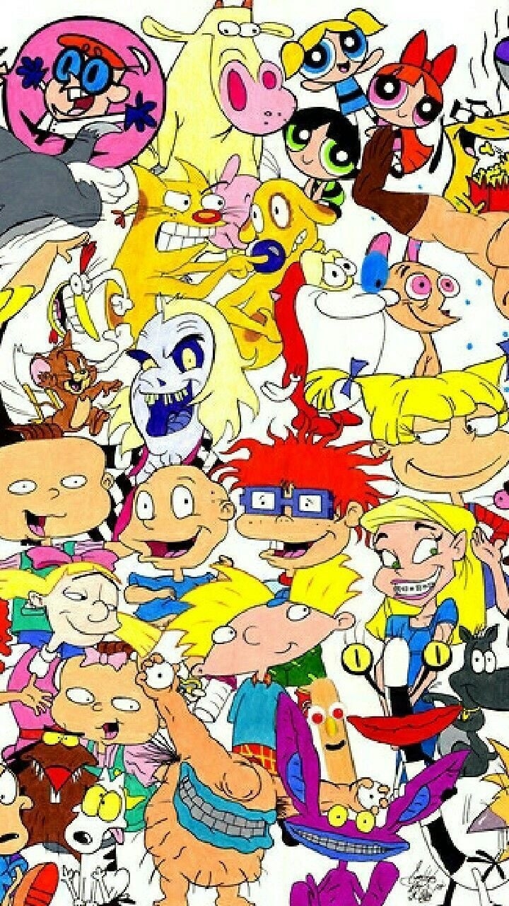 720x1280 90s Cartoon Wallpaper Free 90s.wallpaperaccess.com, Phone