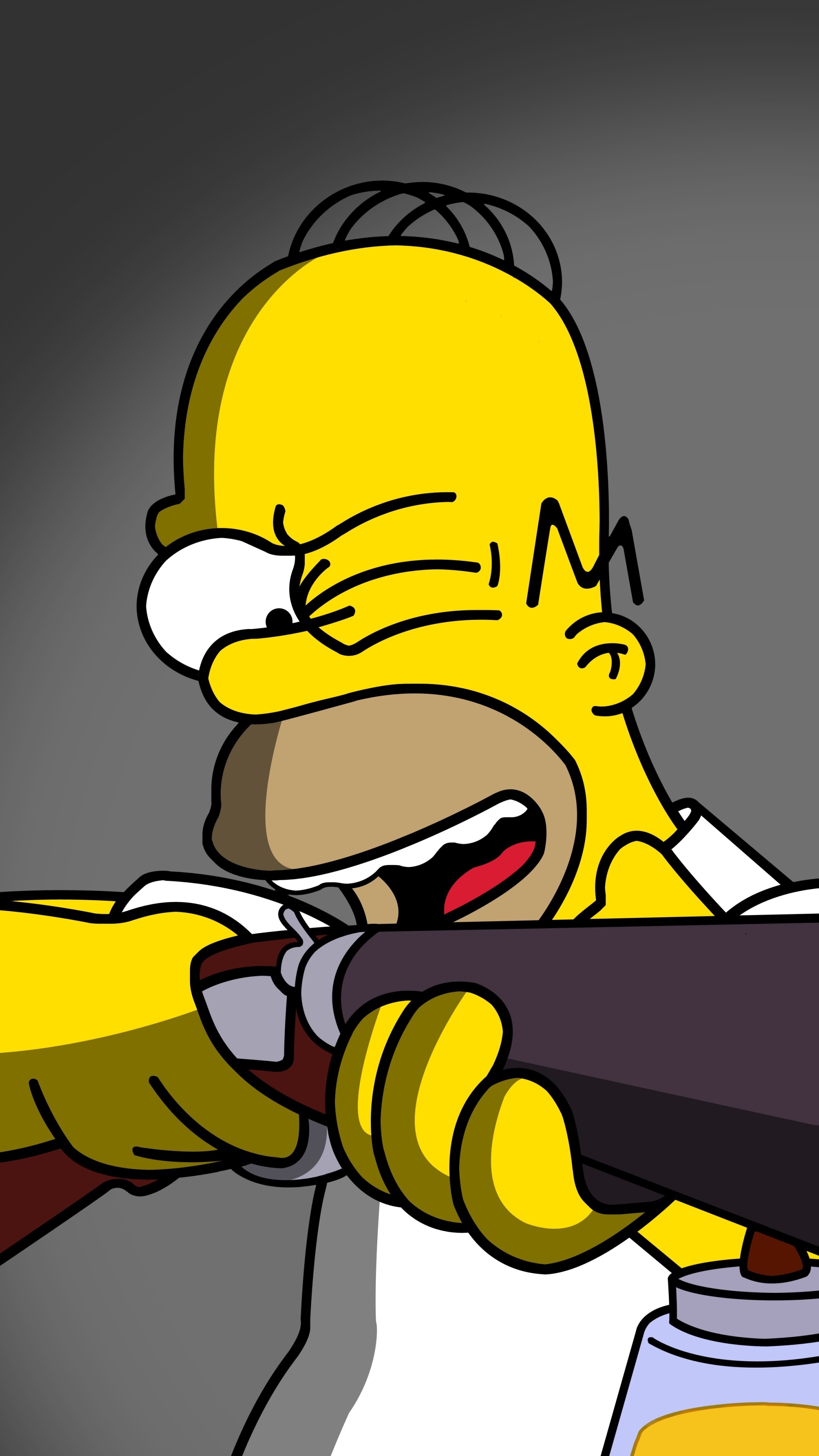 2160x3840 Wallpaper / TV Show The Simpsons Phone Wallpaper, Homer Simpson,  free download, Phone