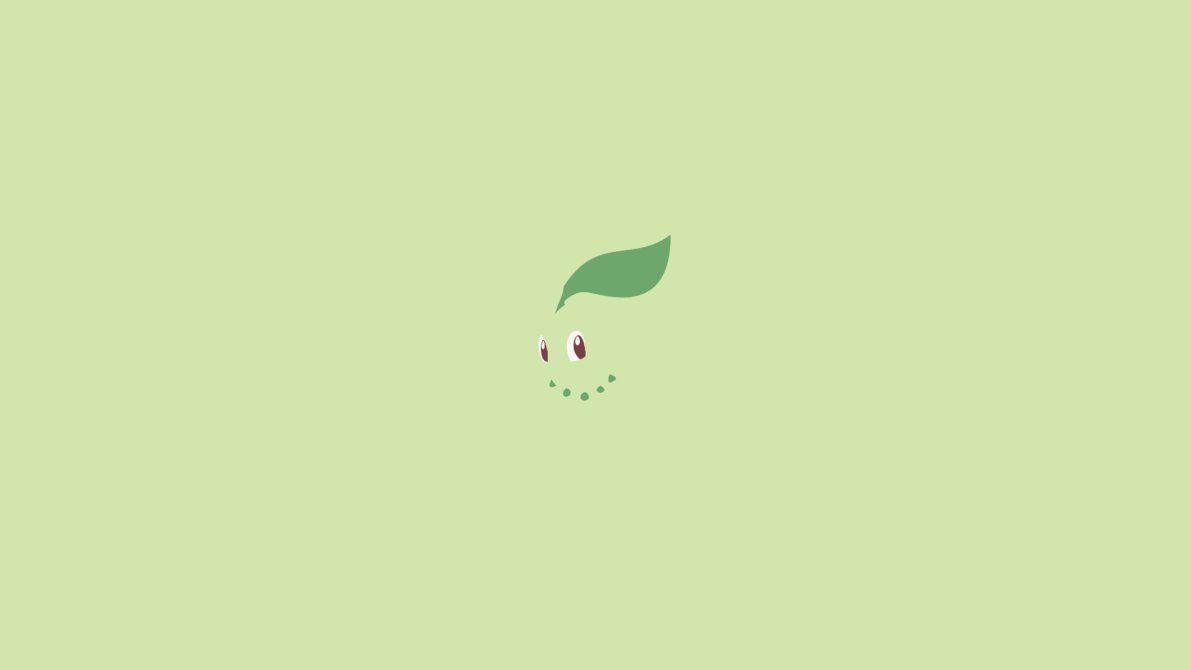 1200x670 Minimalist Chikorita, Desktop