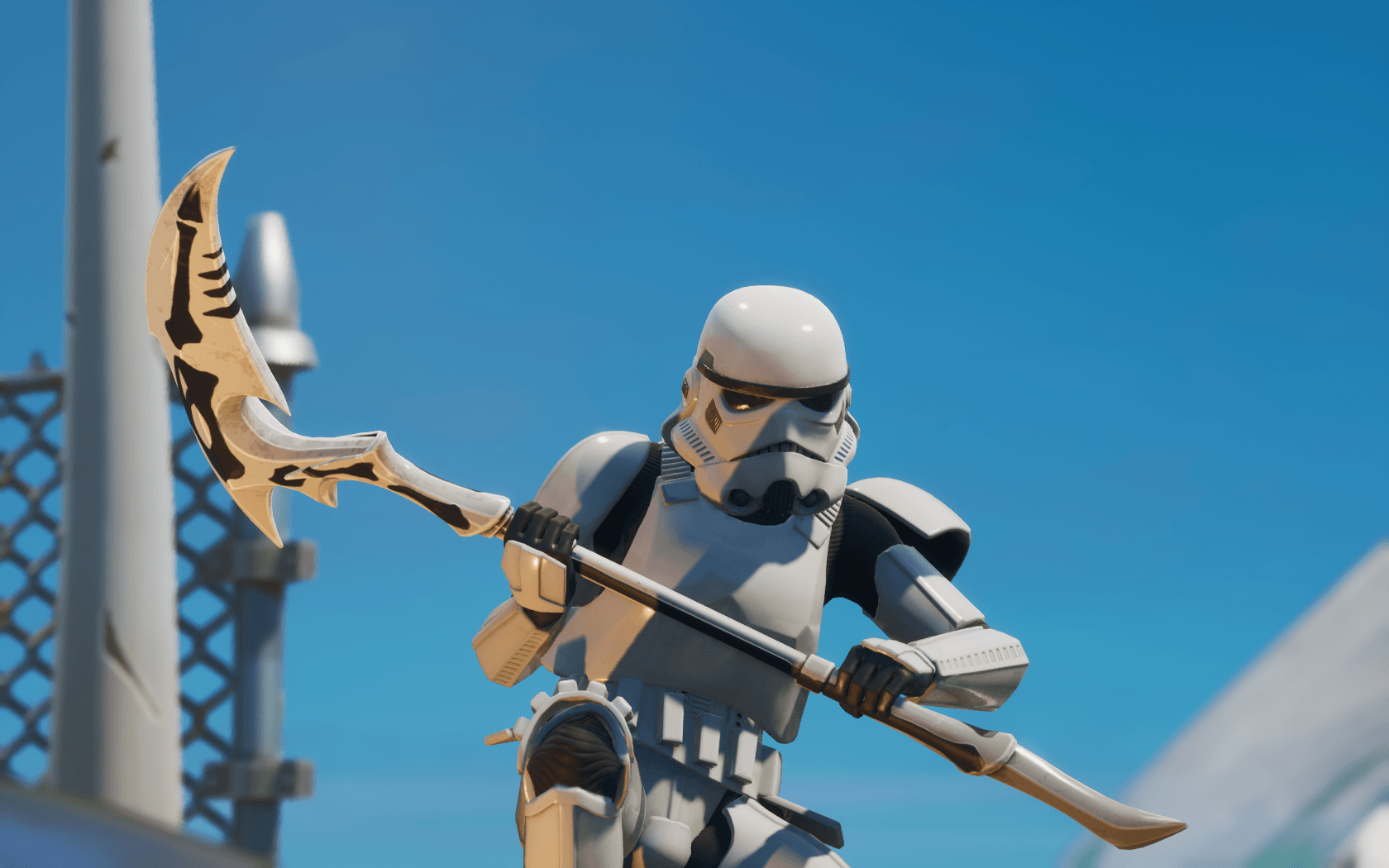 1680x1050 Had a hard time choosing a pickaxe for the Imperial. Stormtrooper Fortnite Wallpaper, Desktop