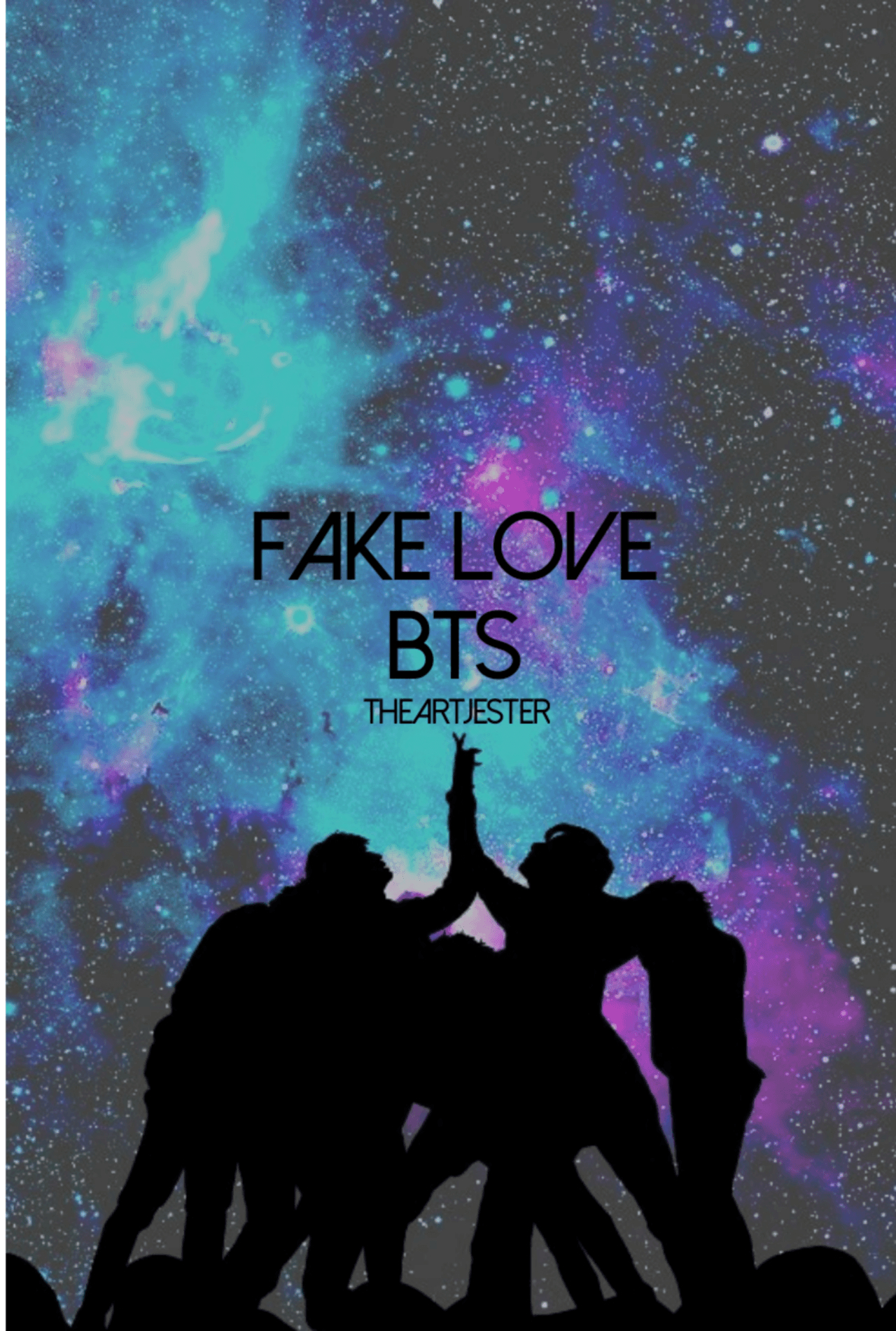 1280x1910 BTS Galaxy Fake Love Wallpaper #bts #btsfakelove, Phone