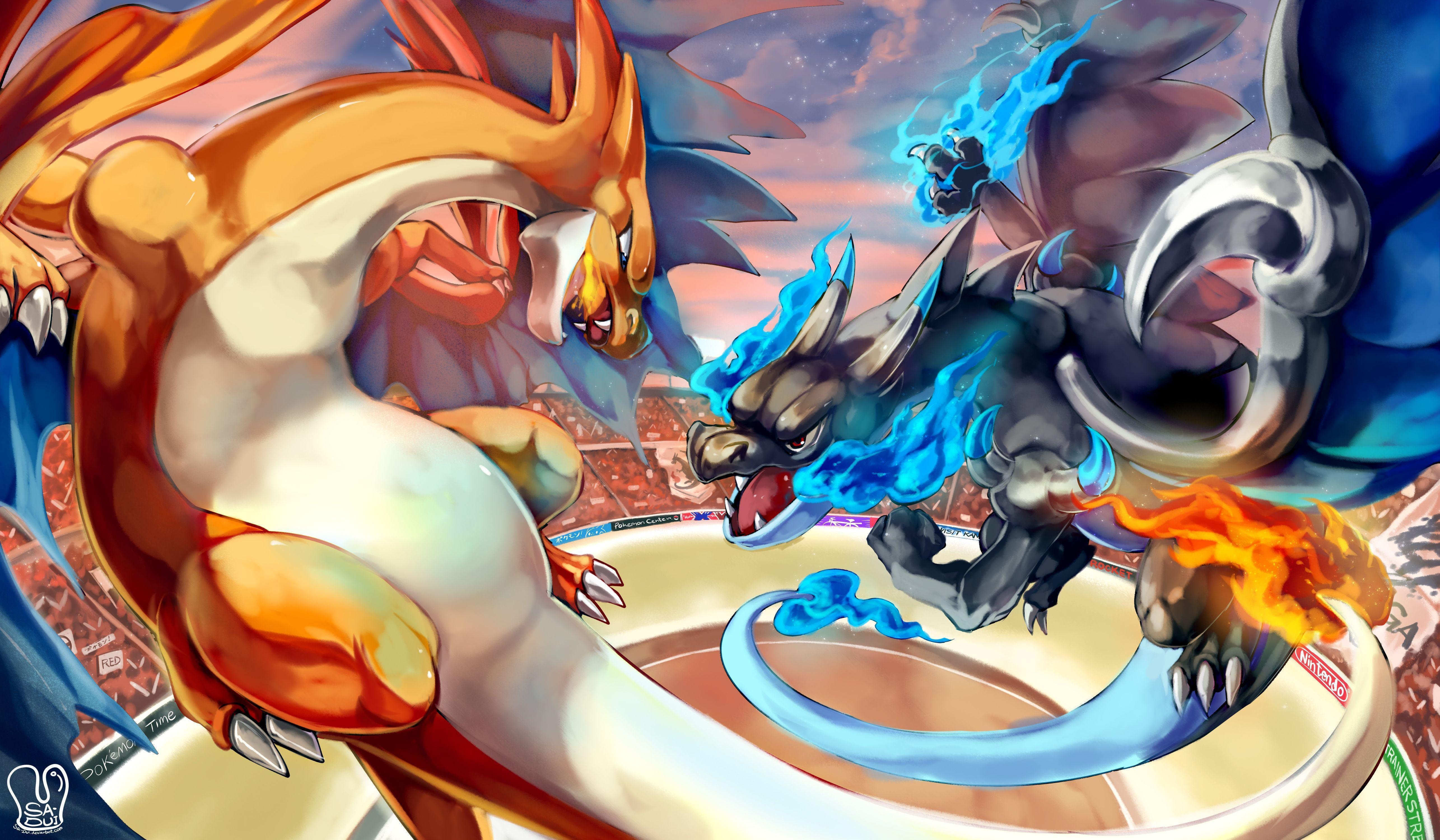 5150x3000 Mega Charizard Y Wallpaper Free Mega Charizard Y Background, Desktop