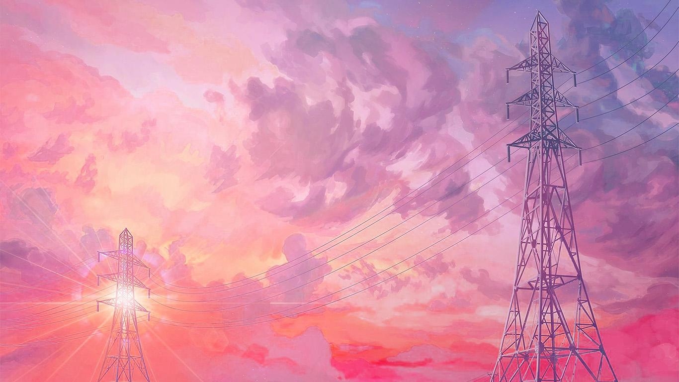 1370x770 desktop wallpaper. arseniy chebynkin sunset, Desktop