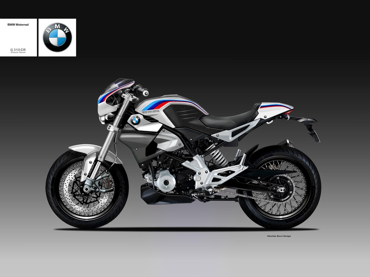 1270x950 BMW's Baby G 310 Cafe Racer Gets Rendered Picture, Photo, Desktop