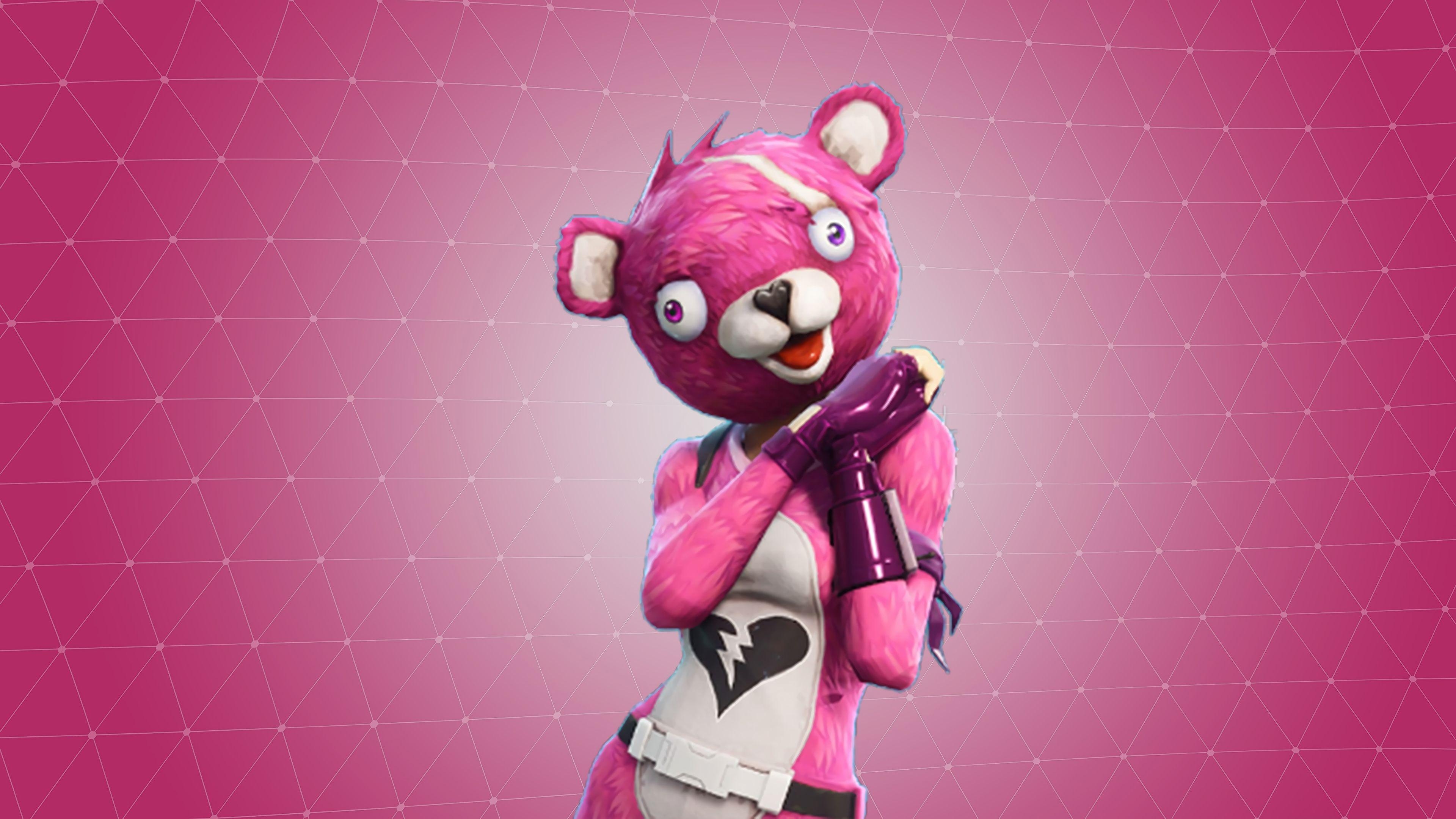 3840x2160 Fortnite Battle Royale, Cuddle Team Leader, Video Game,, Desktop