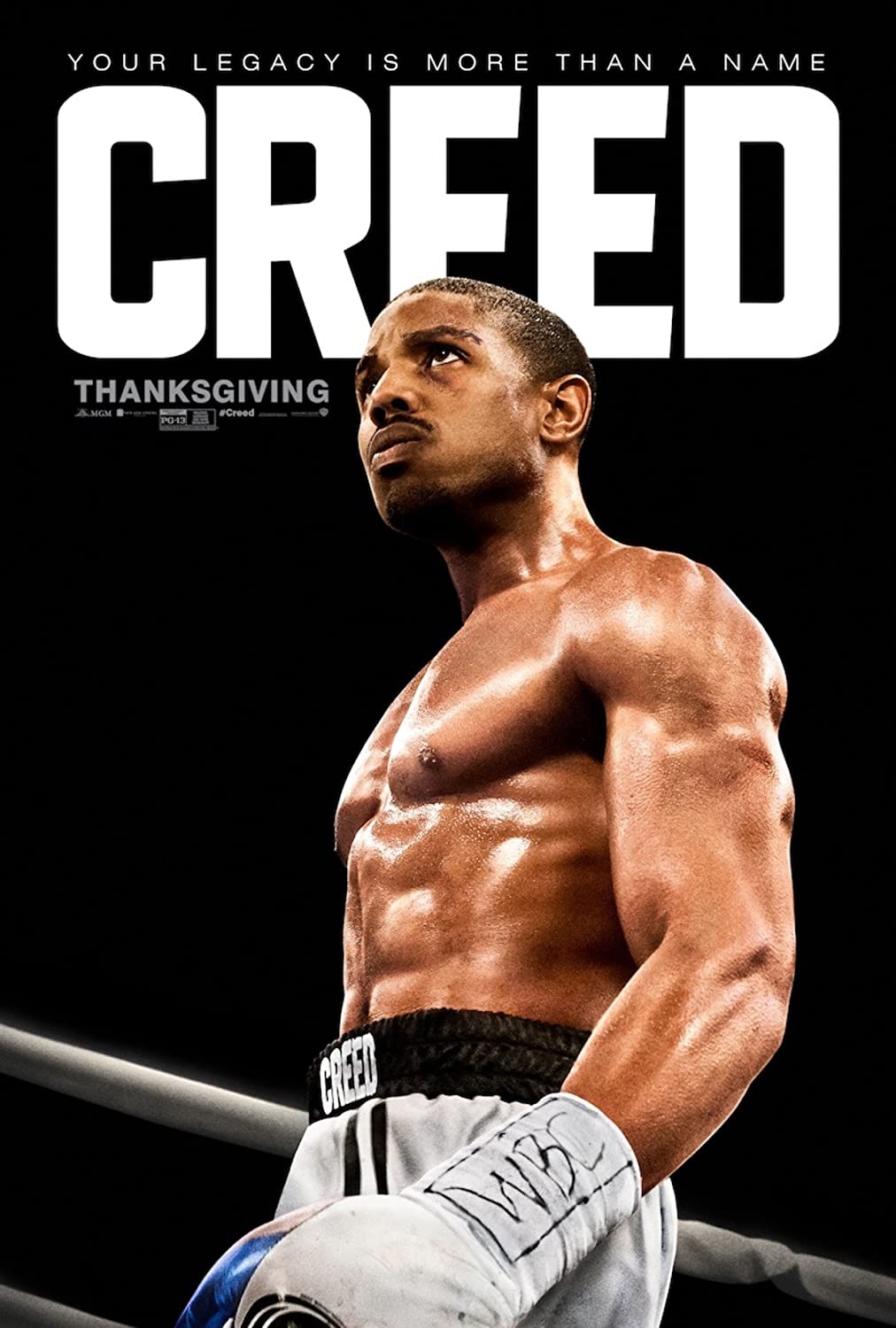 1020x1500 CREED Movie Poster (Adonis) 12 x 18 Inches, Glossy, Phone