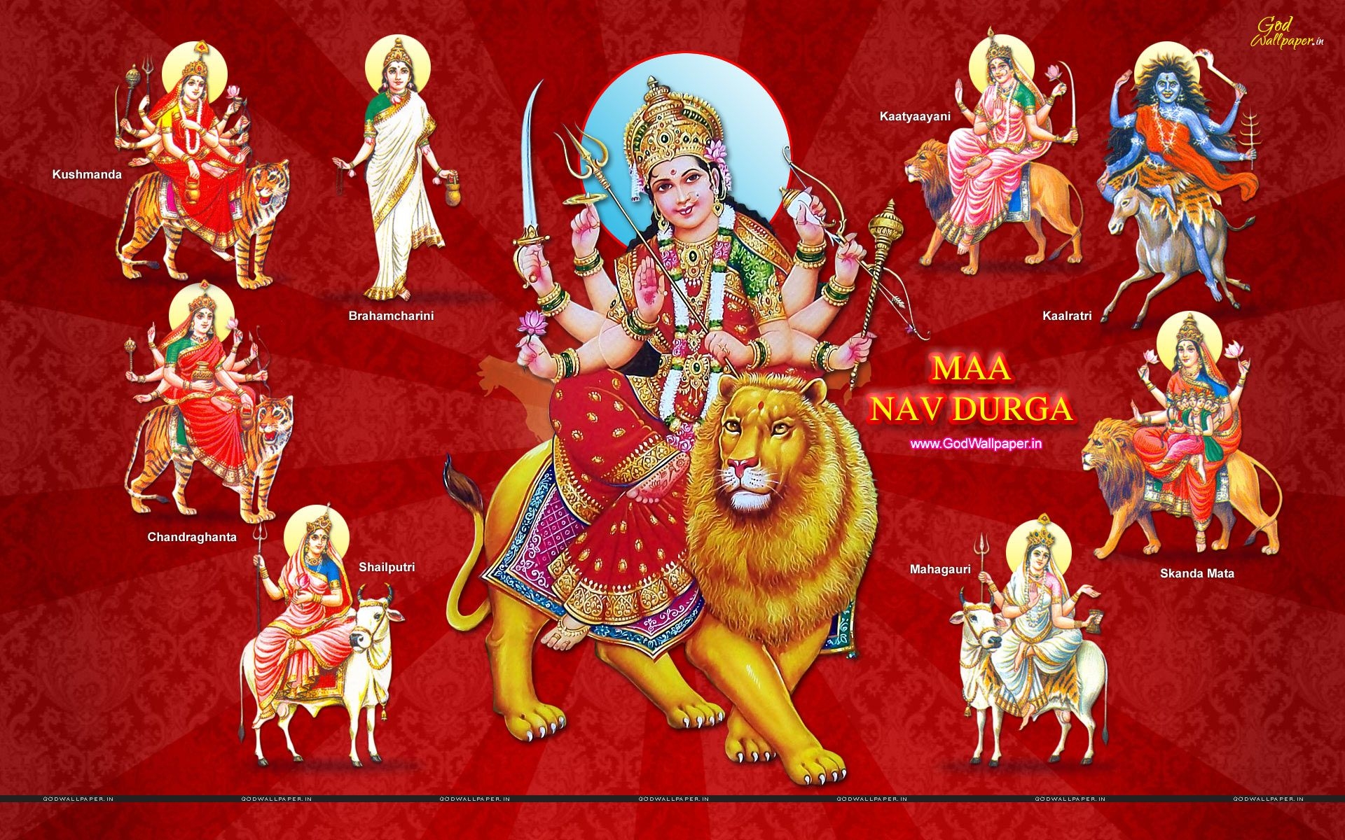 1920x1200 Maa Durga Wallpaper HD Full Size for Desktop, Desktop