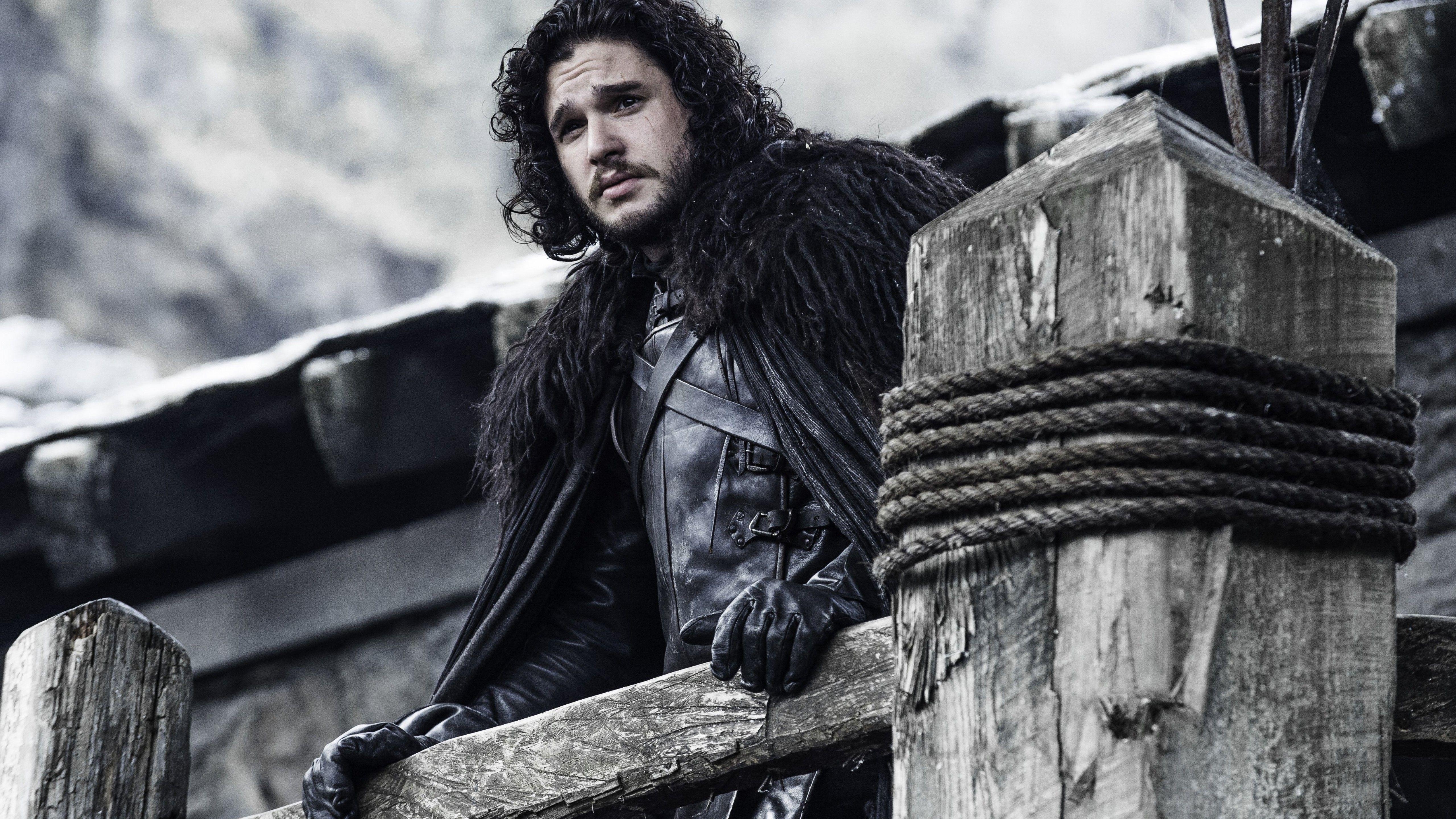 5120x2880 Wallpaper Jon Snow, Game of Thrones, Season Kit Harington, TV, Desktop