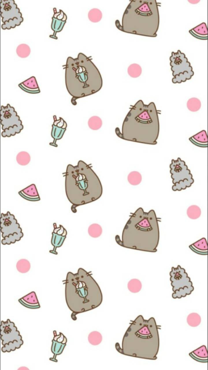 720x1280 Pusheen summer wallpaper, Phone