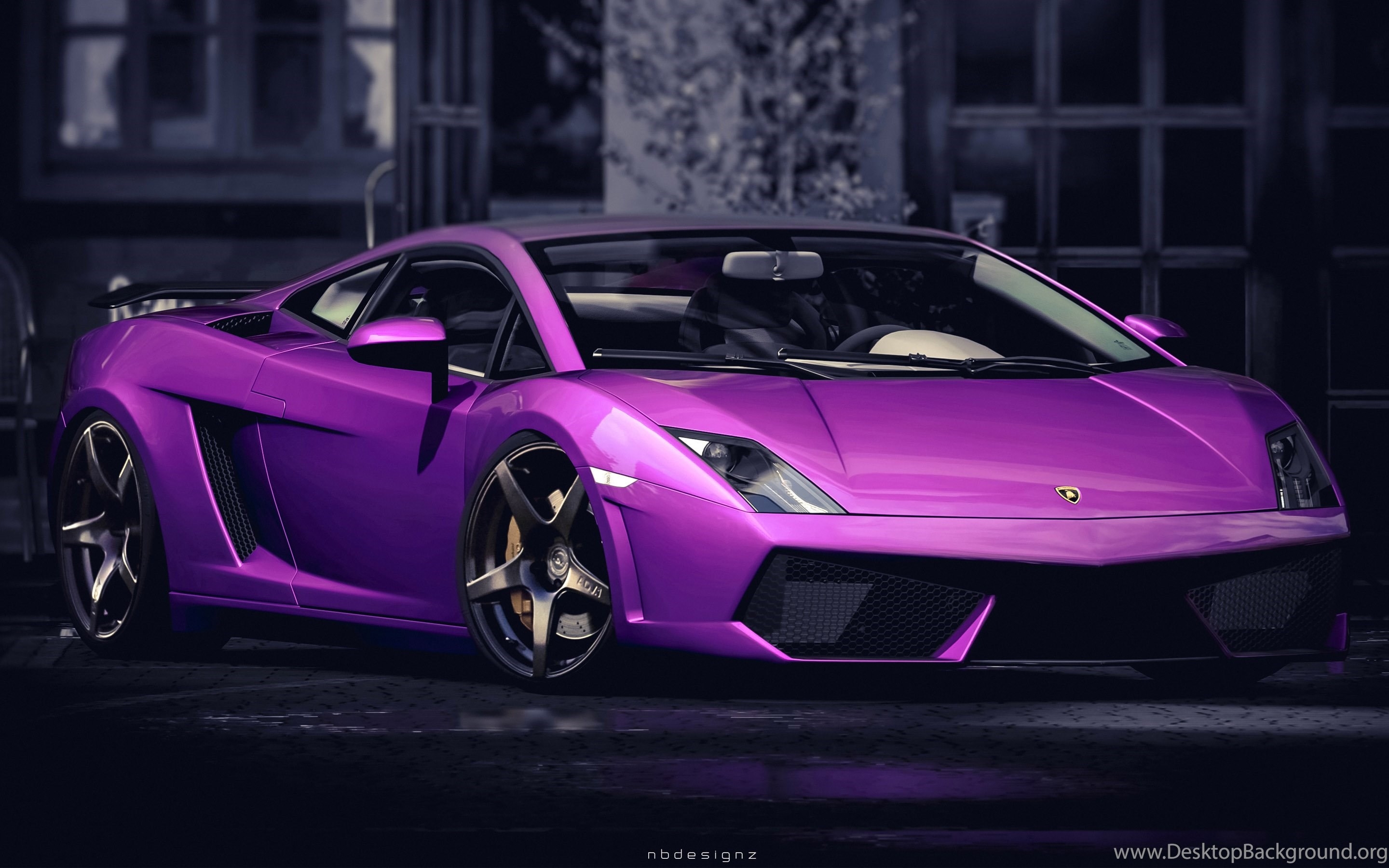 2880x1800 Royal Purple Lamborghini Gallardo Wallpaper Desktop Background, Desktop